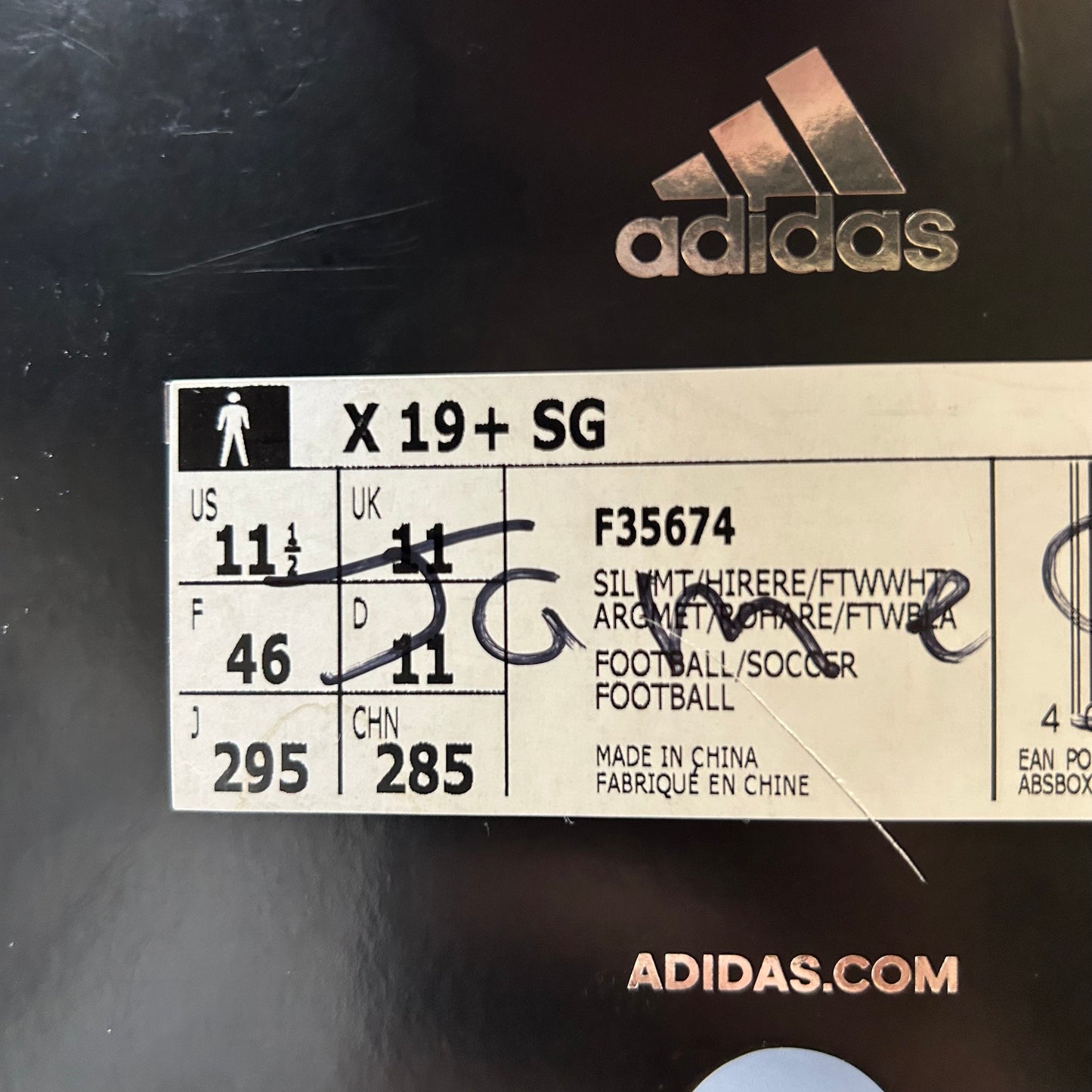 Adidas X 19+ Sg Elite Football Boots Uk 11