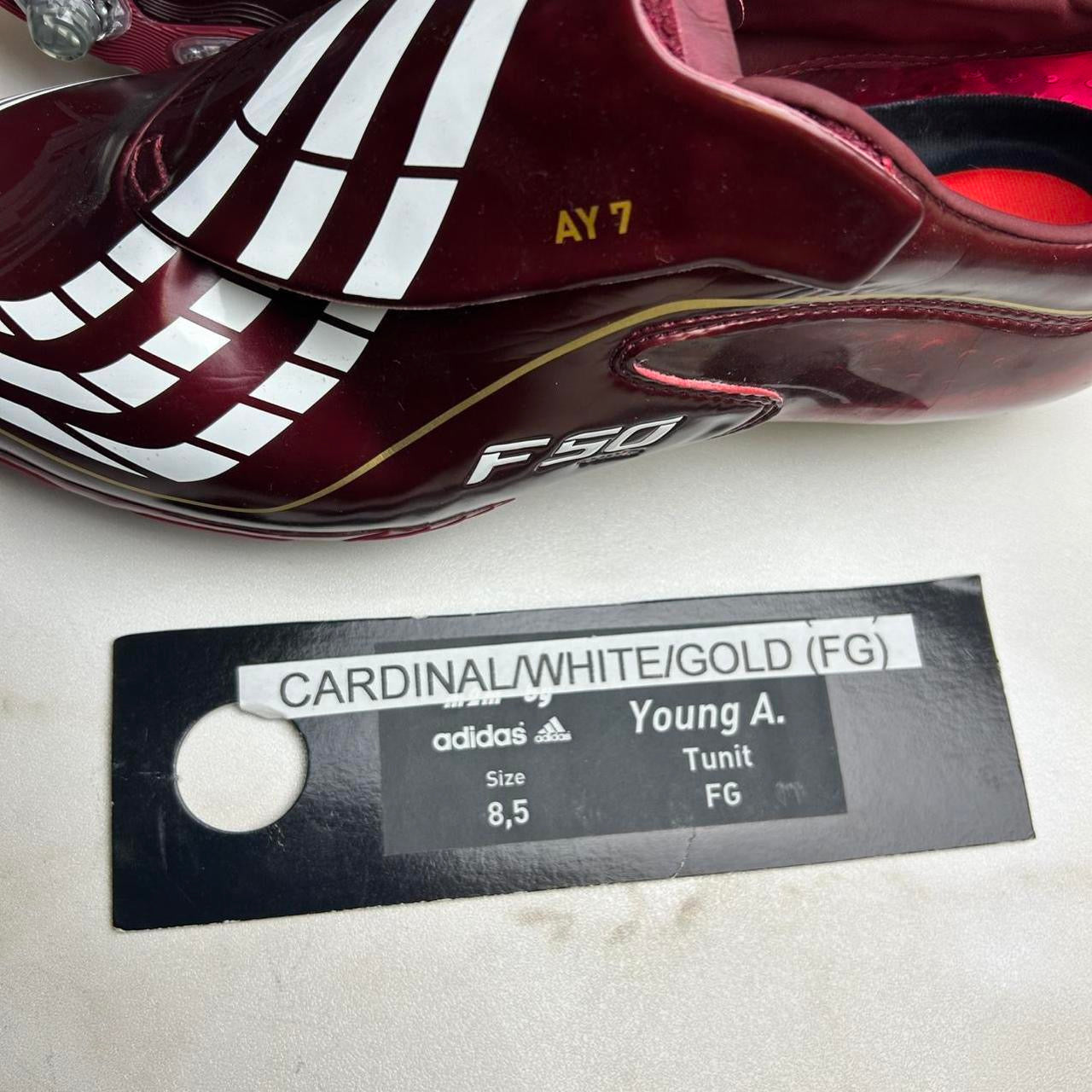 Adidas F50.9 Tunit Fg Football Boots Uk 8.5 Ashley Young