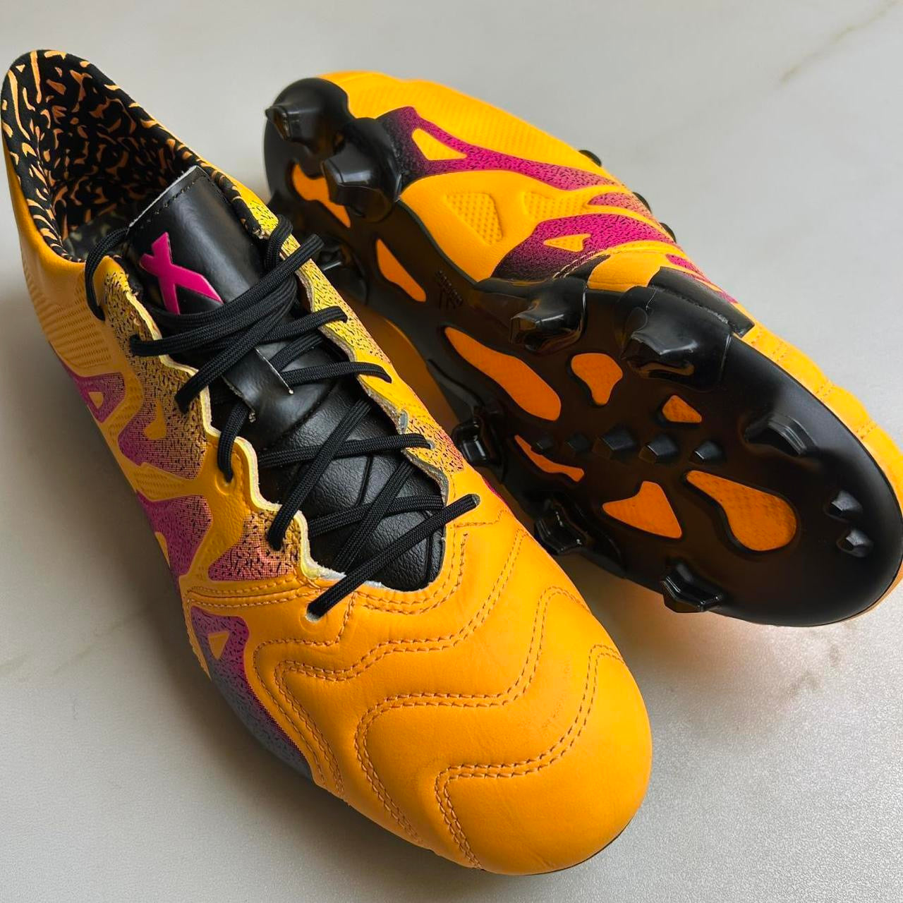 Adidas X 15.1 Fg Football Boots Uk 9 Brand New