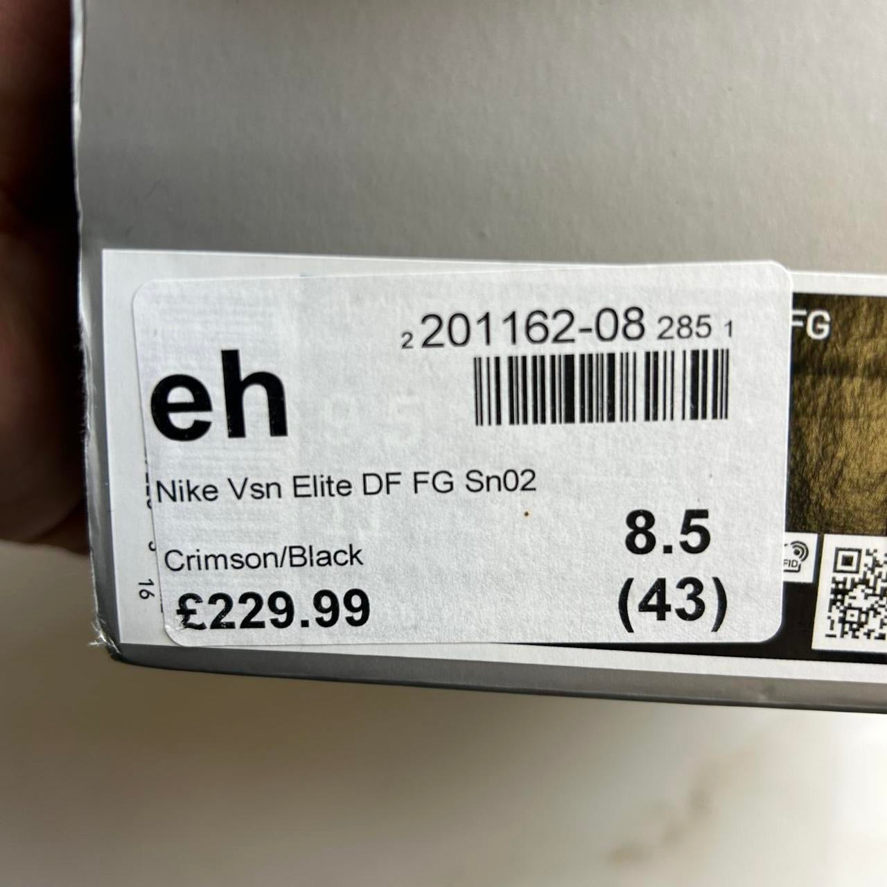 Nike Phantom Vsn ACC Fg Football Boots Uk 8.5 Elite Brand New