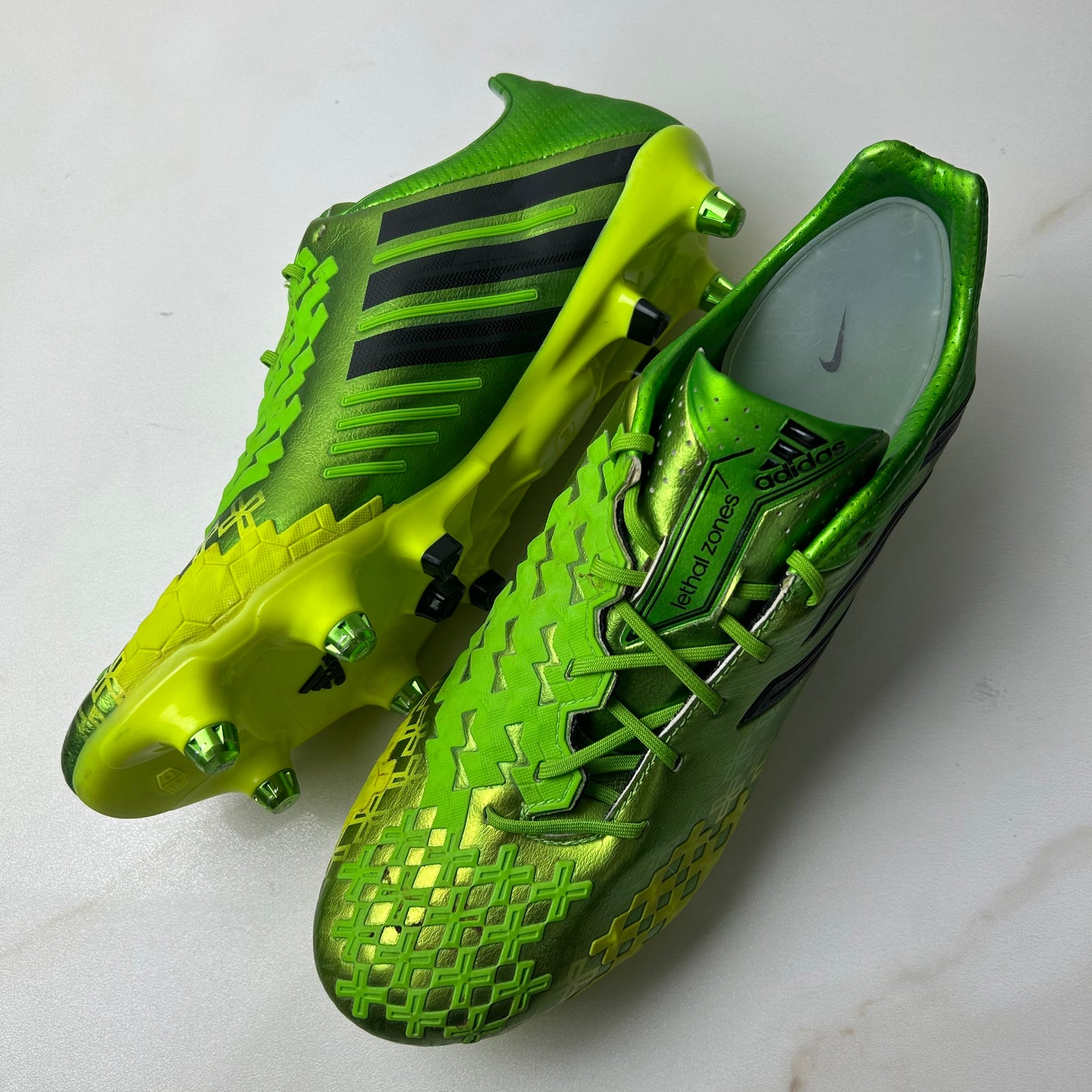 Adidas Predator Lethal Zones Sg Football Boots Uk 8 Used Once