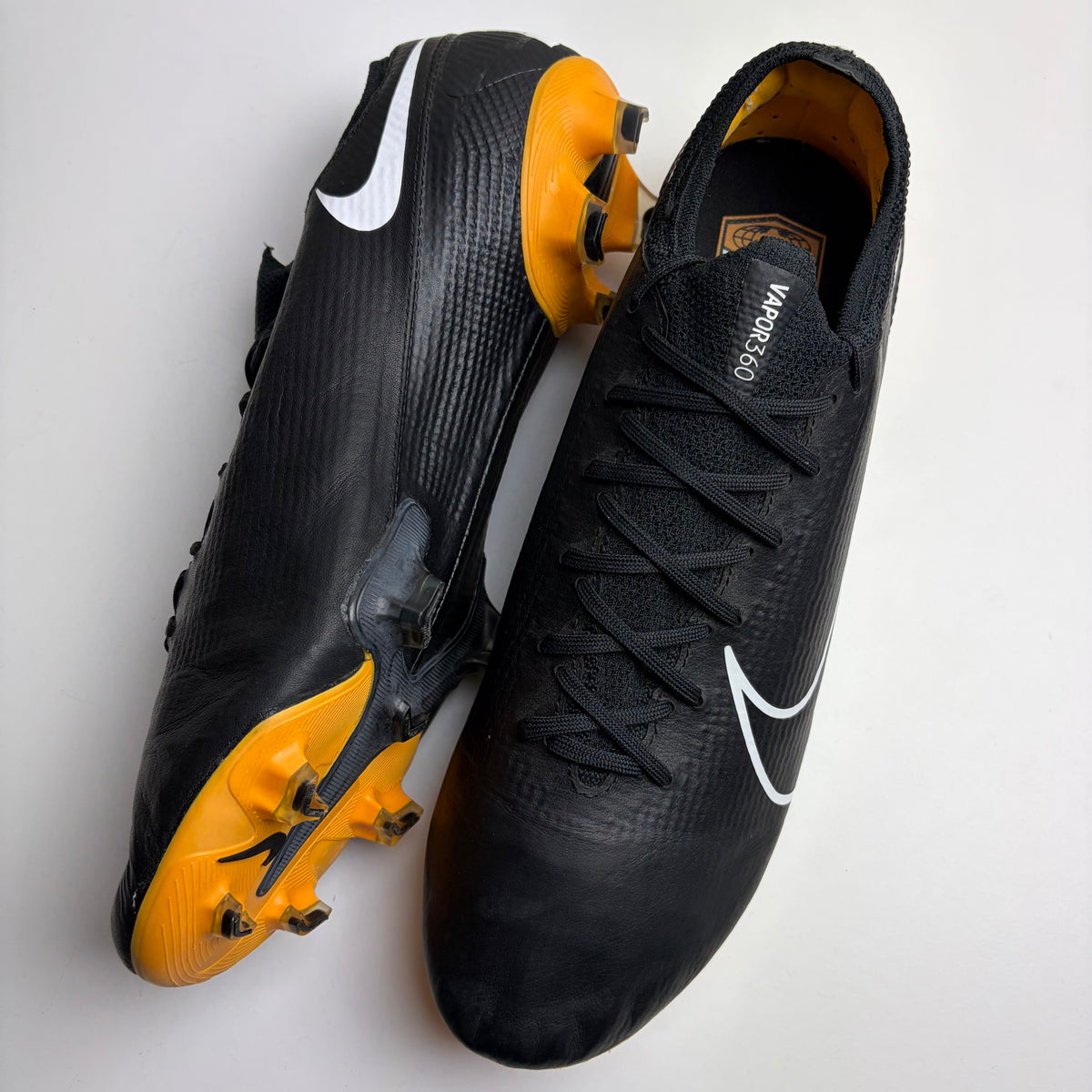 Nike Mercurial Vapor 13 Elite Fg Tech Craft Black Football Boots Uk 12 Rare