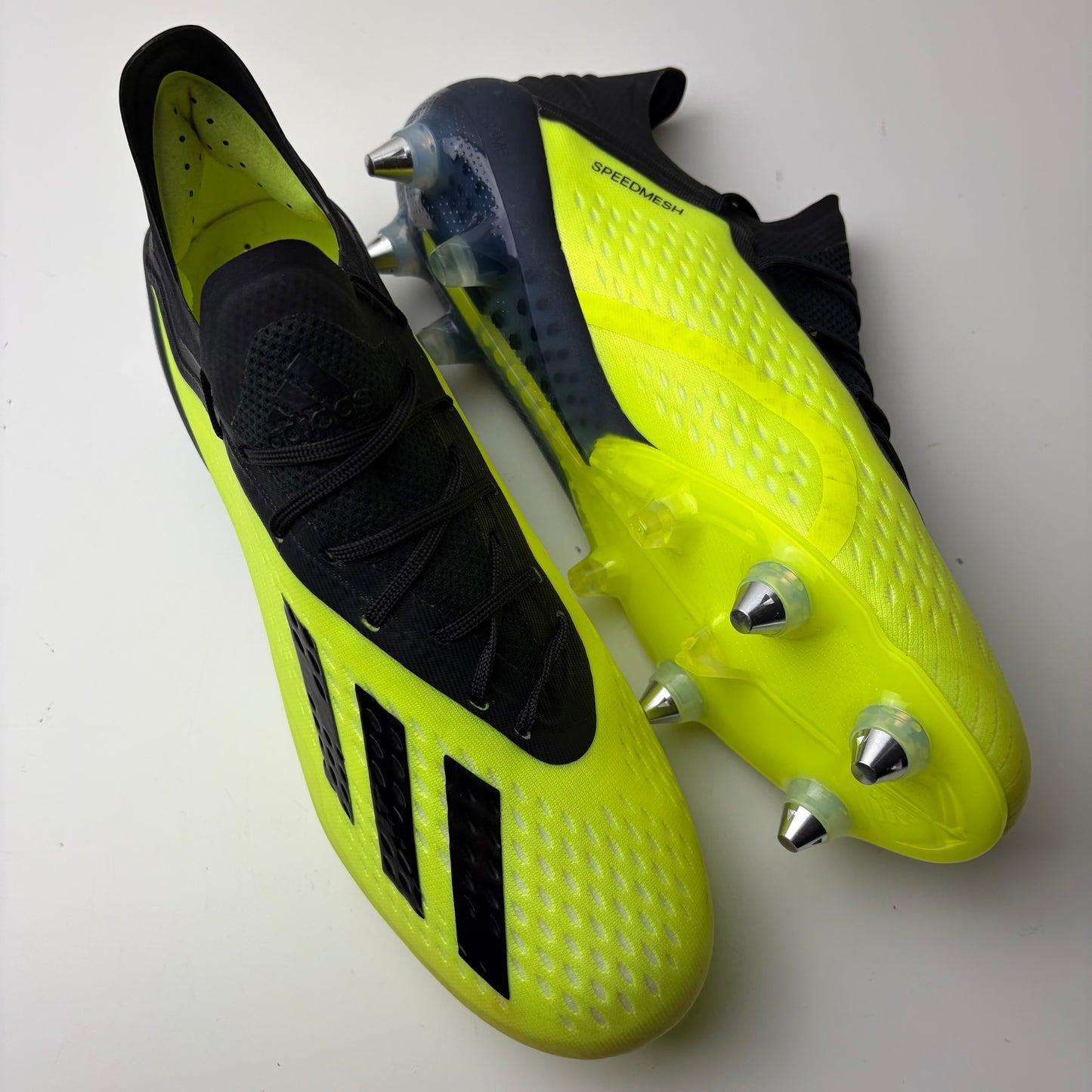 Adidas X 18.1 Sg ‘Solar Yellow’ Elite Football Boots Uk 7