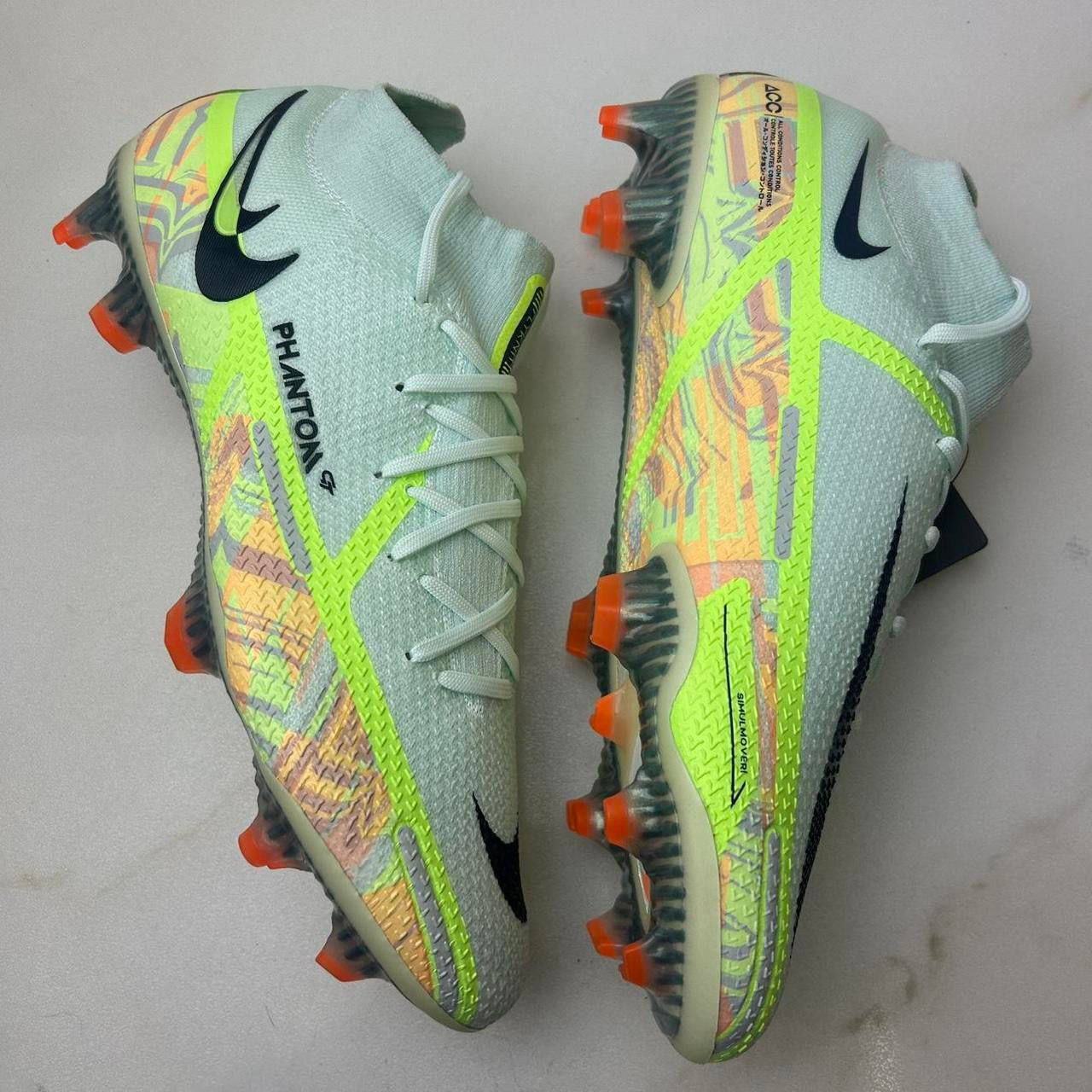 Nike Phantom Gt2 Elite Fg ‘Barely Green’ Football Boots Uk 8.5