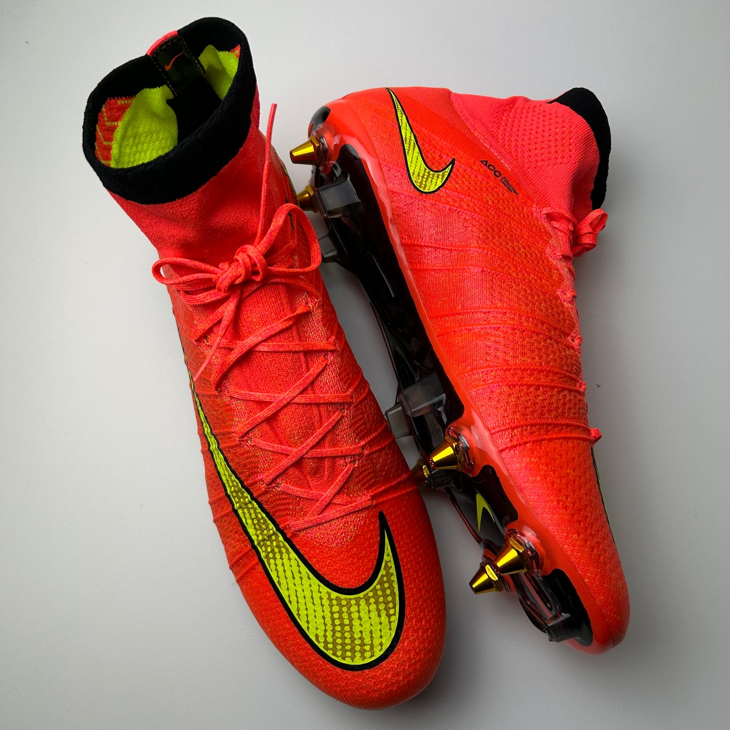 Nike Mercurial Superfly IV Sg Elite Football Boots Uk 9 Red