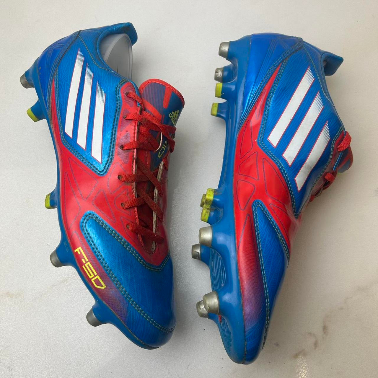 Adidas F50 F10 Sg Footballl Boots Uk 8 Rare Retro