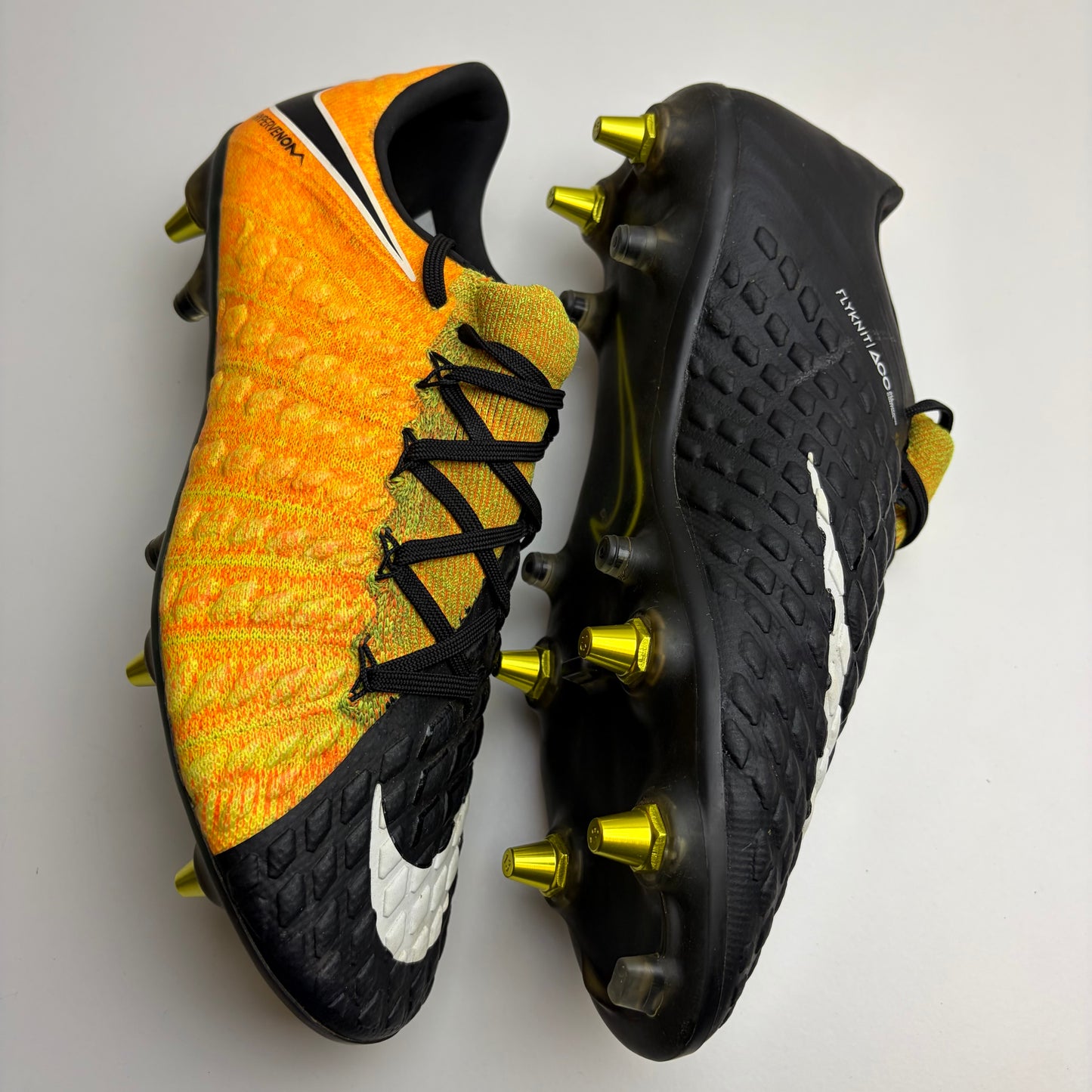 Nike Hypervenom Phantom Iii Sg Elite ‘Laser Orange’ Football Boots Uk 7 Rare