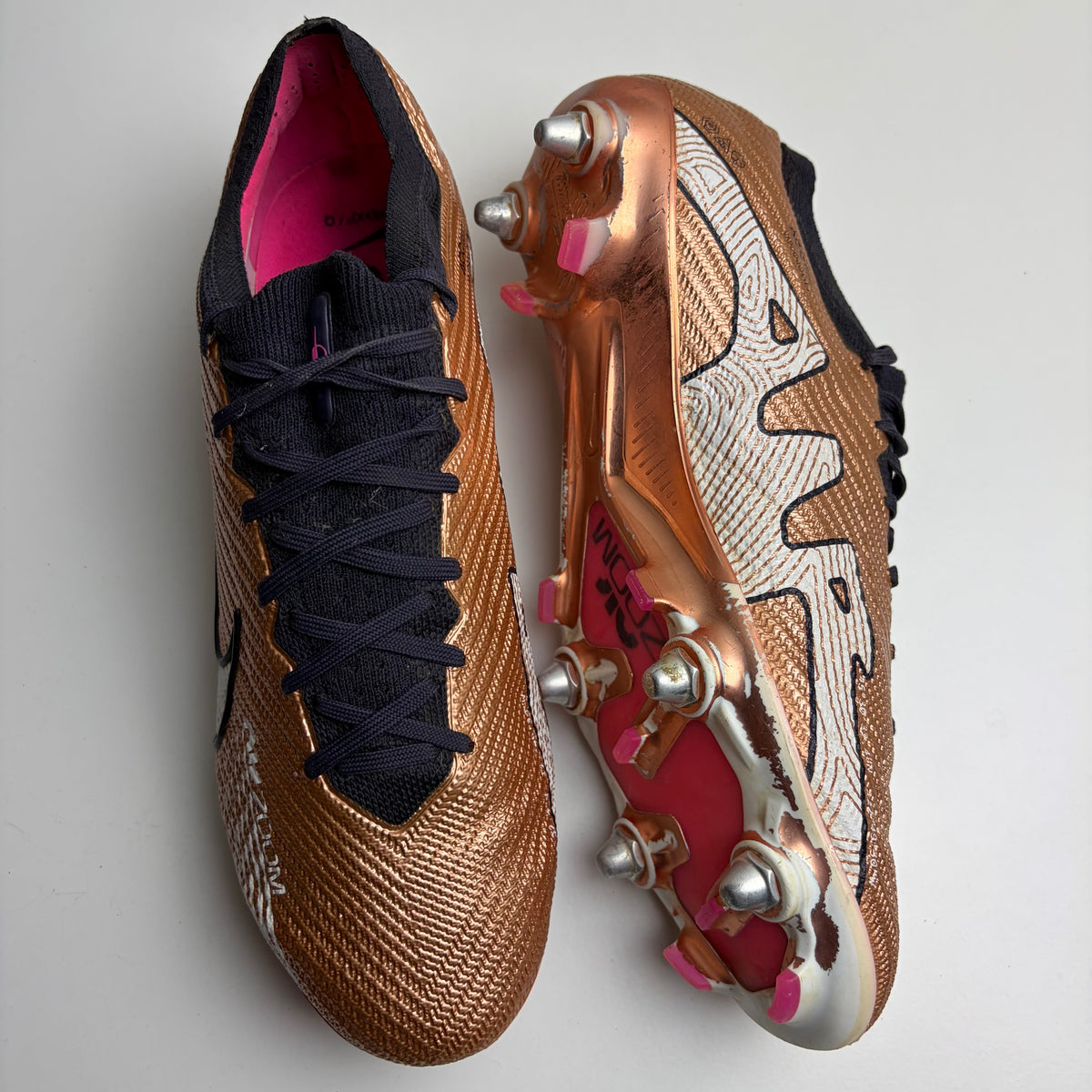 Nike Mercurial Vapor 15 Elite Sg Pro Football Boots ‘Metallic Copper’ Uk 8 Rare