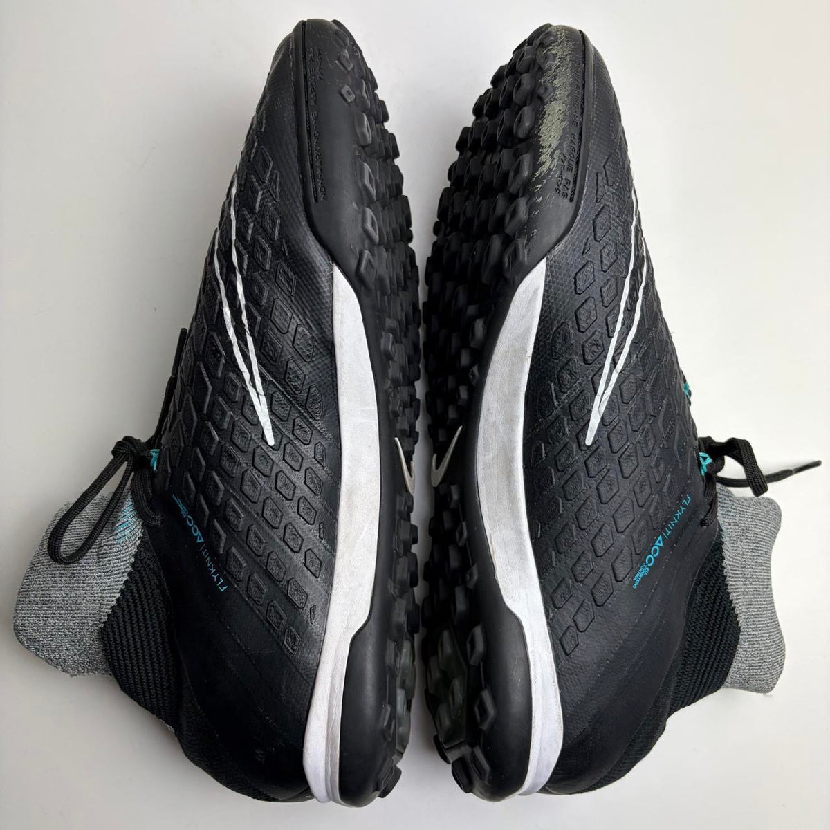 Nike Hypervenomx Proximo 2 Elite ACC Astro Tf Football Boots Wolf Grey Uk 9.5