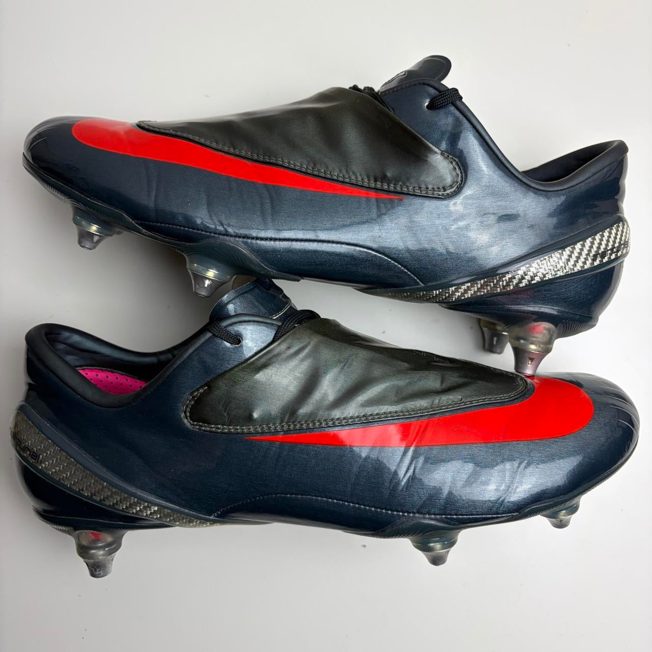 Nike Mercurial Vapor IV Sl Elite Football Boots Charcoal/Max Orange Uk 9 Italy