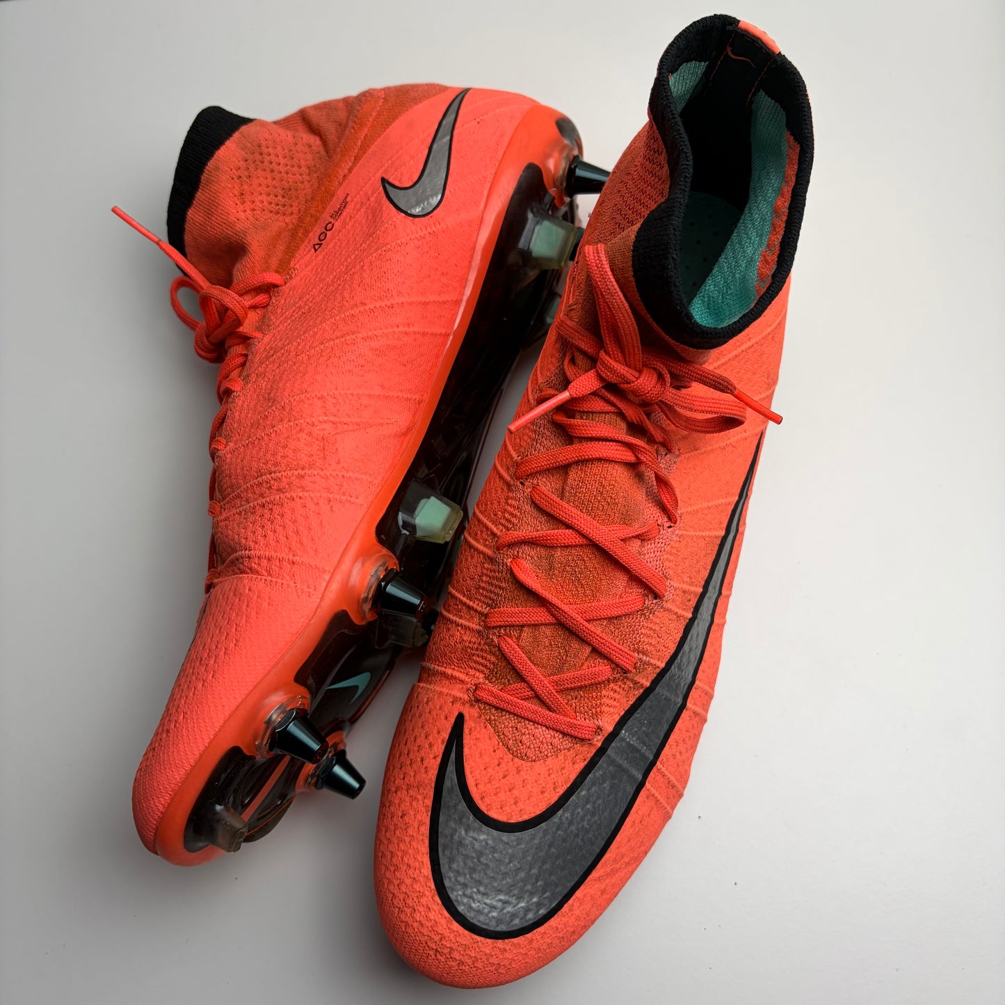 Nike Mercurial Superfly IV Sg Elite Mango Football Boots Uk 10 Very Rare