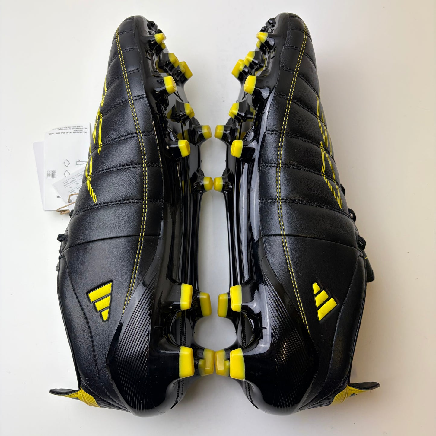 Adidas F50 Elite Fg Leather Black 2010 Limited Edition Football Boots Uk 10.5