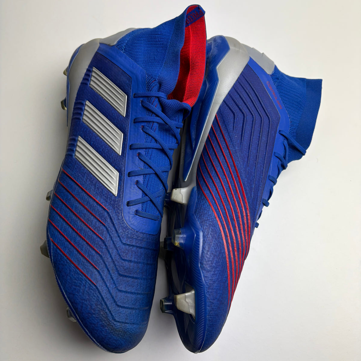 Adidas Predator 19.1 Fg Elite ‘Exhibit Bold Blue’ Football Boots Uk 10.5 Rare
