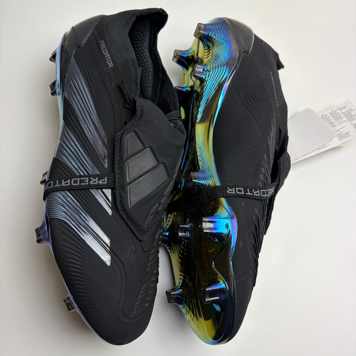 Adidas Predator Elite Fg Tongue ‘Nightstrike Black’ Football Boots Uk 9 New