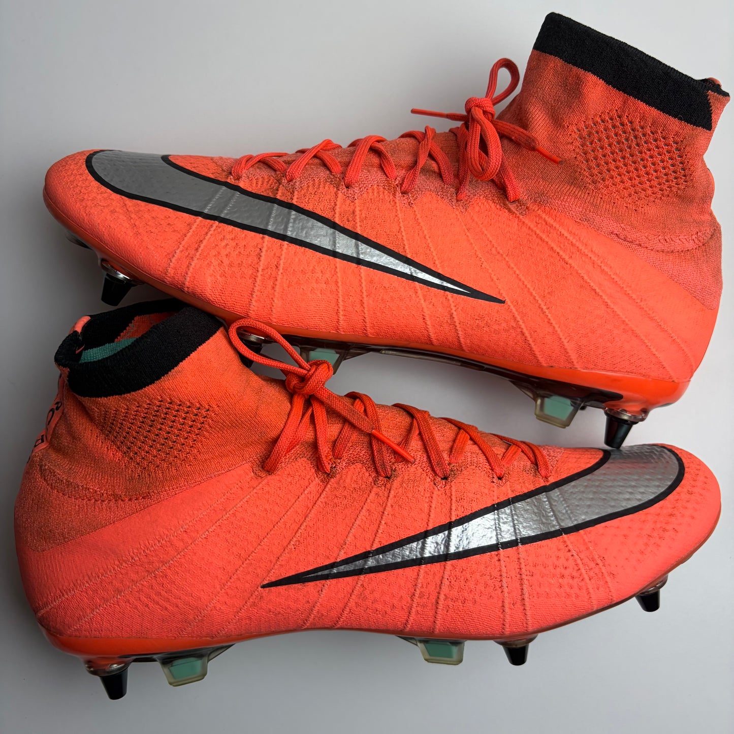 Nike Mercurial Superfly IV Sg Elite Mango Football Boots Uk 10 Very Rare