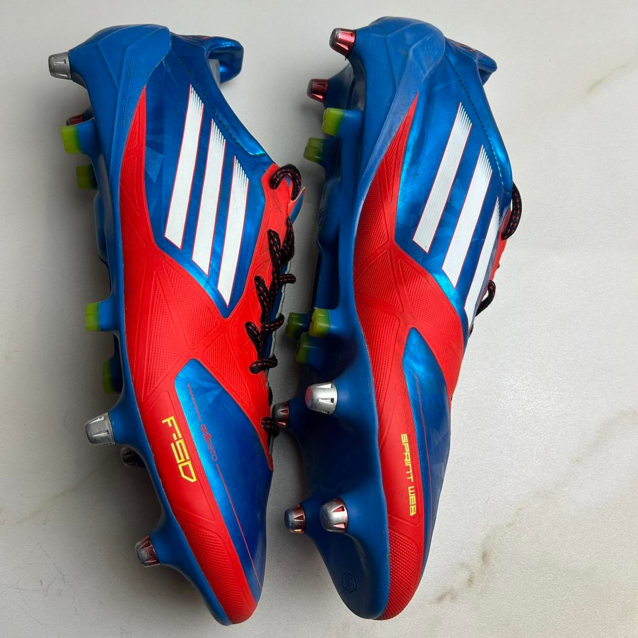Adidas F50 Adizero Sg Football Boots Uk 12.5