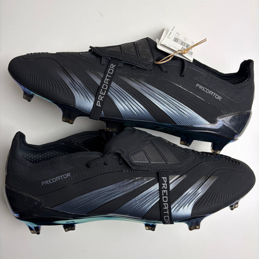 Adidas Predator Elite Fg Tongue ‘Nightstrike Black’ Football Boots Uk 9 New