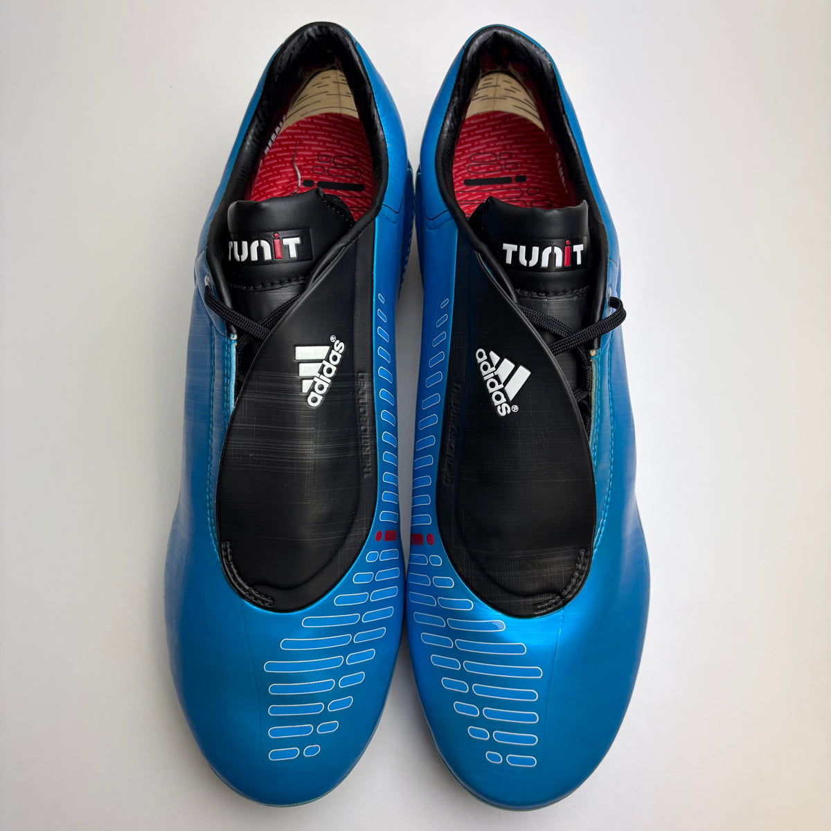 Adidas F50i Tunit Fg Retro Blue Football Boots Uk 9.5 Sample Collector