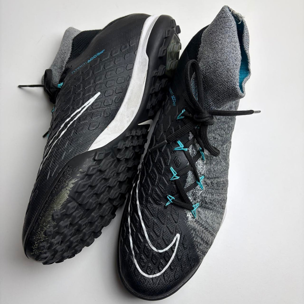 Nike Hypervenomx Proximo 2 Elite ACC Astro Tf Football Boots Wolf Grey Uk 9.5