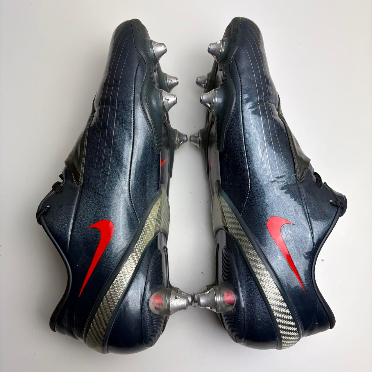 Nike Mercurial Vapor IV Sl Elite Football Boots Charcoal/Max Orange Uk 9 Italy