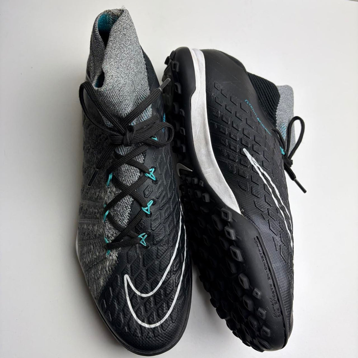 Nike Hypervenomx Proximo 2 Elite ACC Astro Tf Football Boots Wolf Grey Uk 9.5