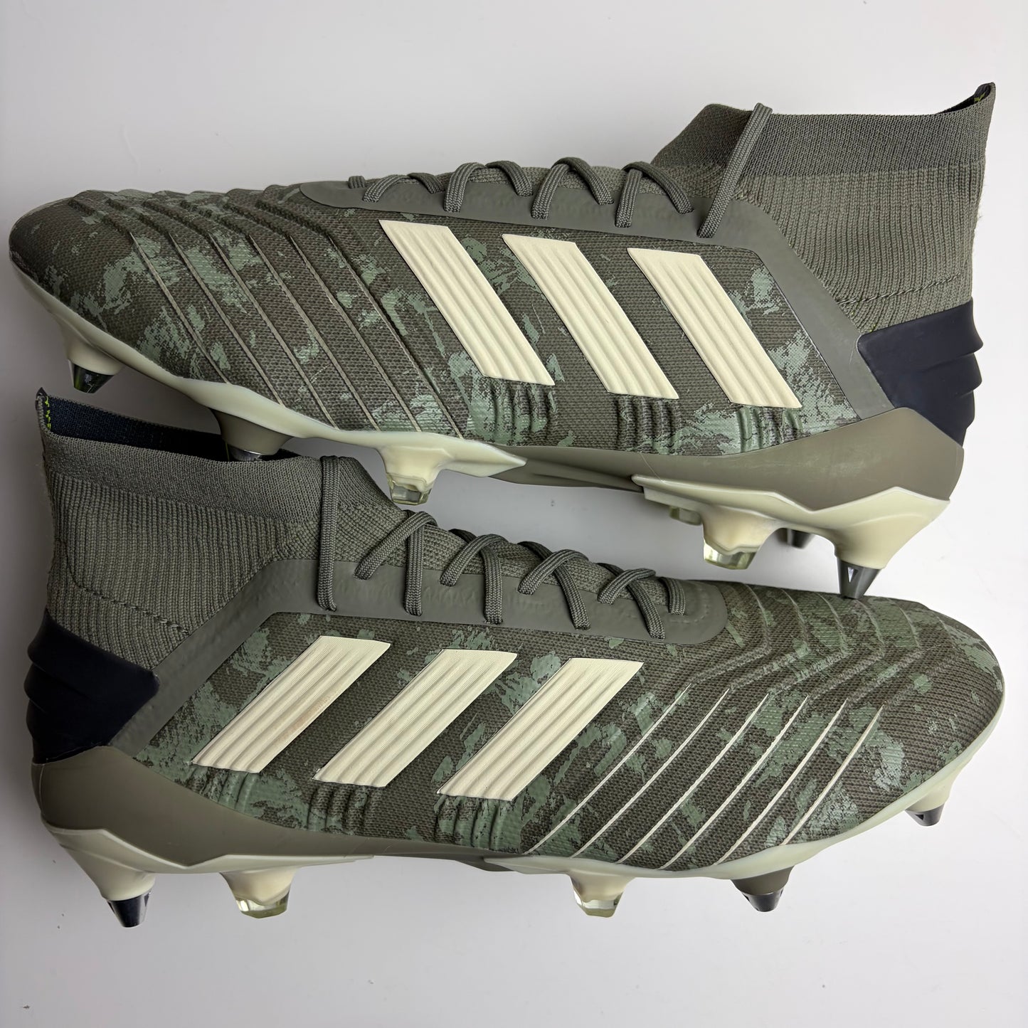 Adidas Predator 19.1 Sg Elite ‘Legacy Green’ Camouflage Football Boots Uk 9 New