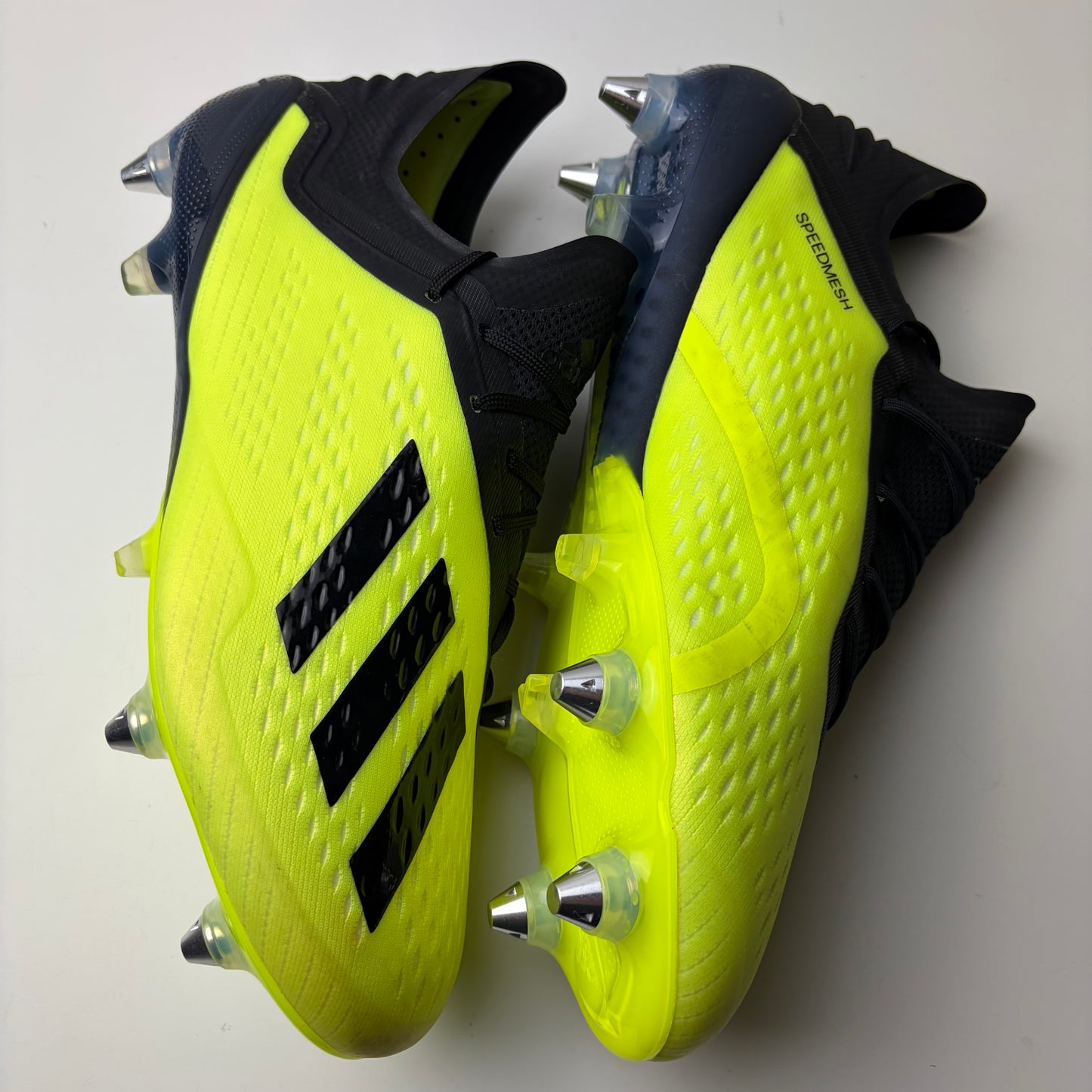 Adidas X 18.1 Sg ‘Solar Yellow’ Elite Football Boots Uk 7