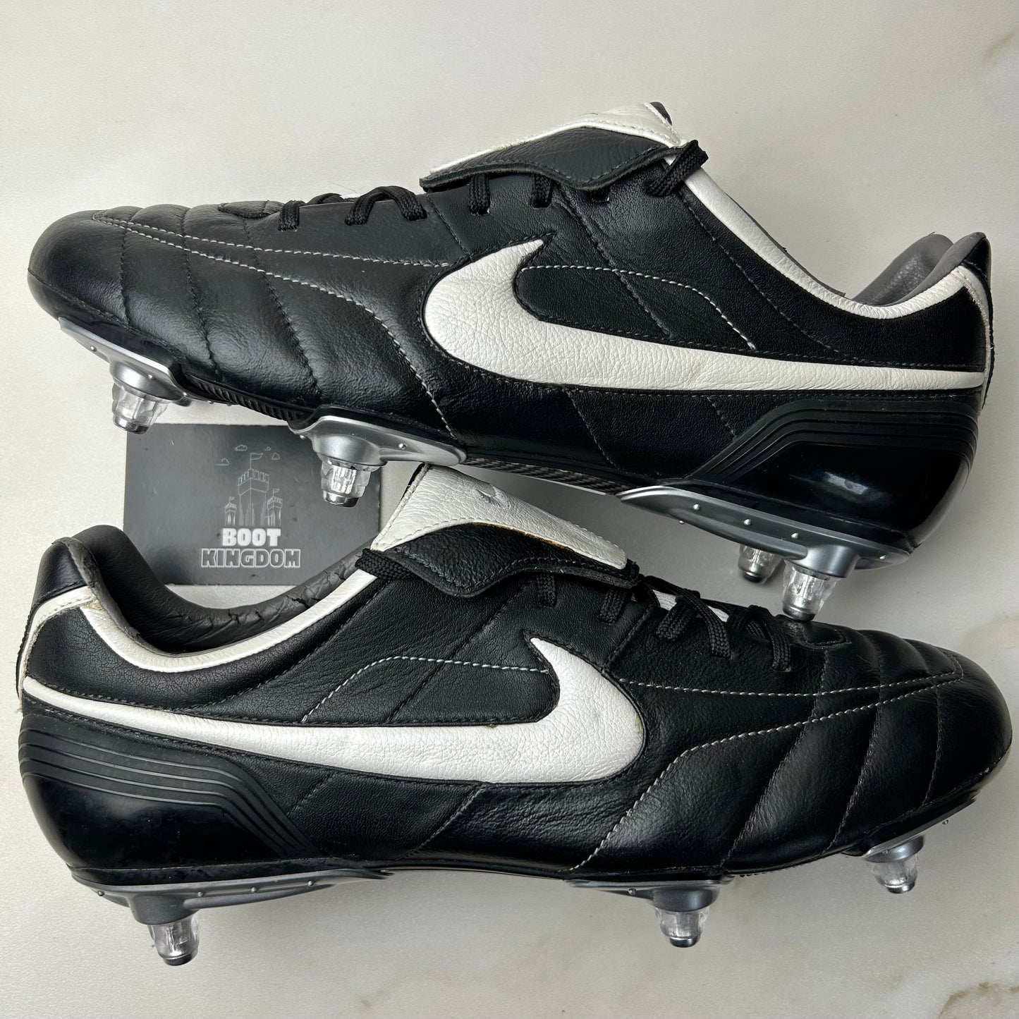 Nike Tiempo Legend Air Sg Elite Football Boots Uk 9.5 Retro Rare