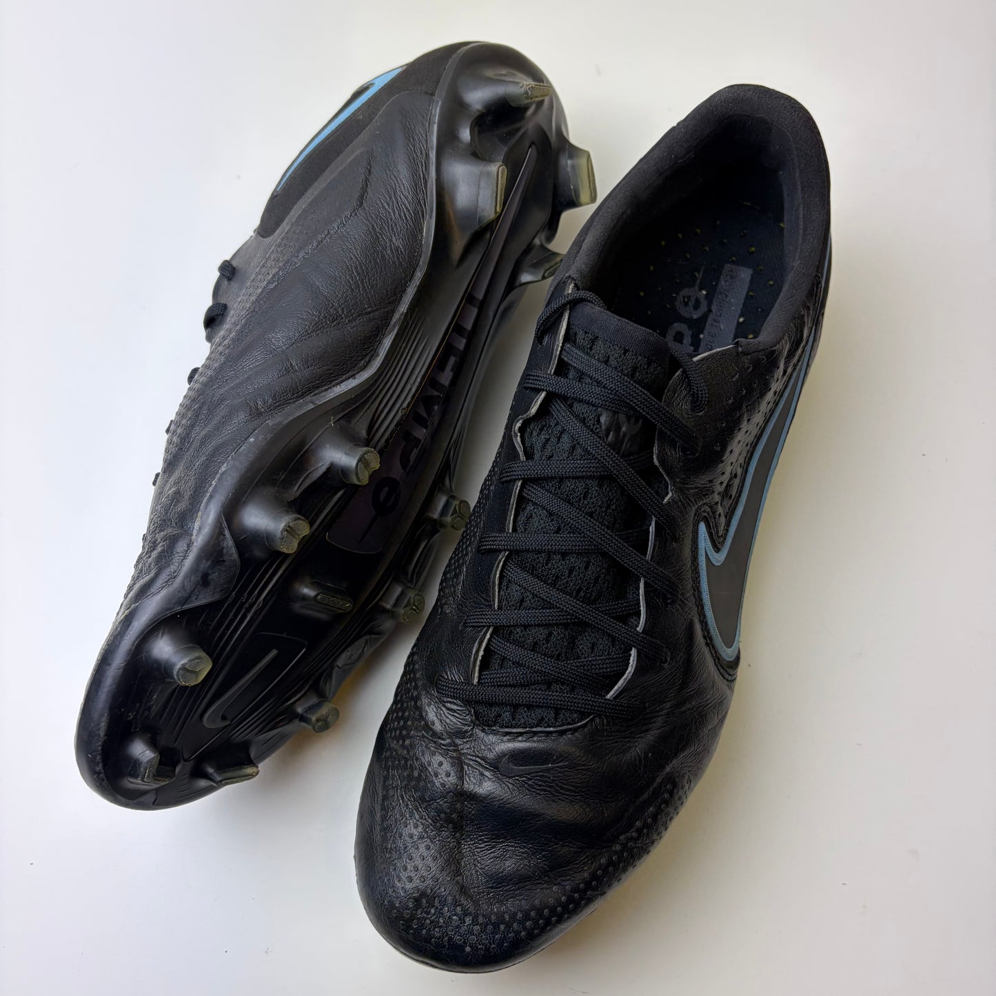 Nike Tiempo Legend 9 Elite FG Football Boots Size UK 8.5 Very Rare K Leather