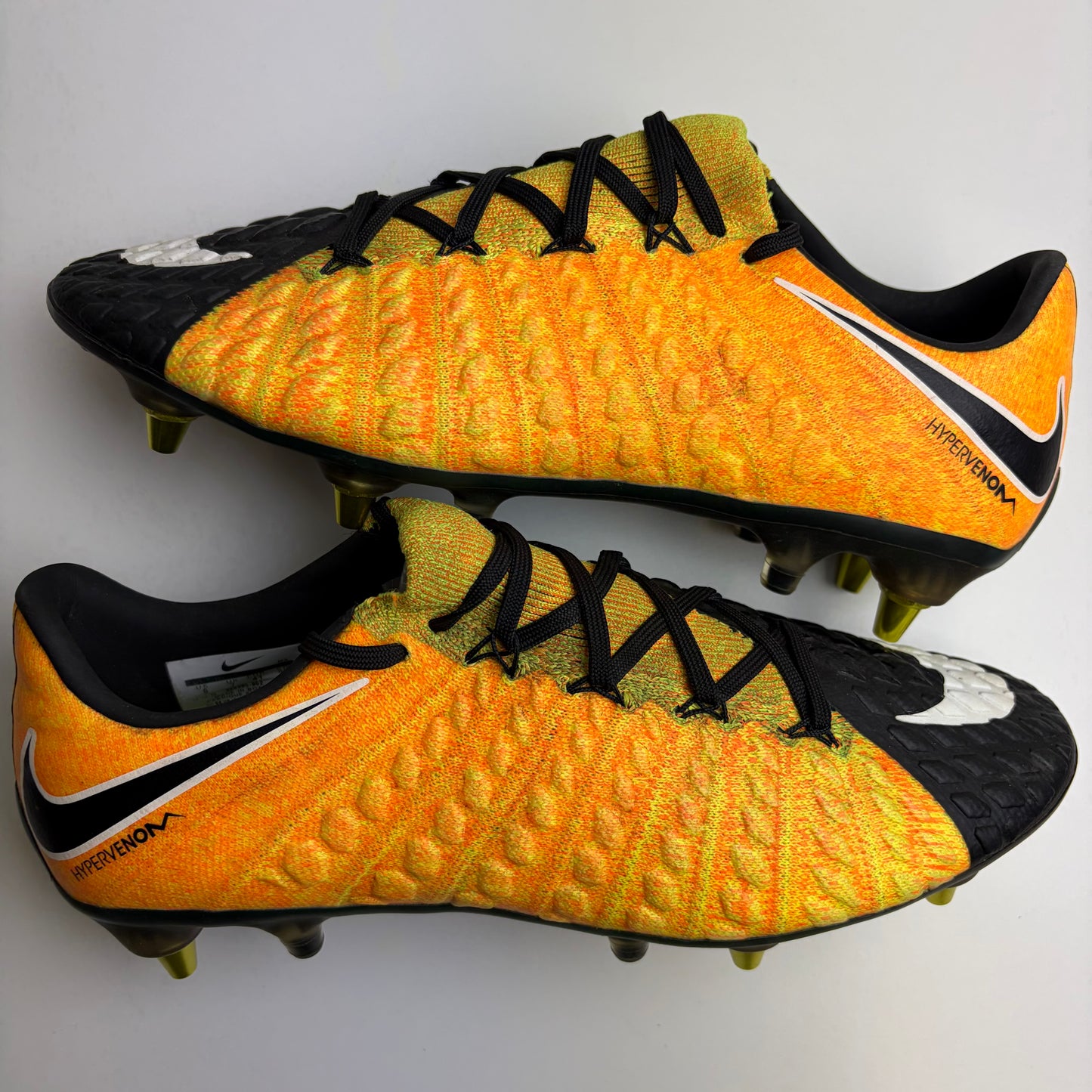 Nike Hypervenom Phantom Iii Sg Elite ‘Laser Orange’ Football Boots Uk 7 Rare