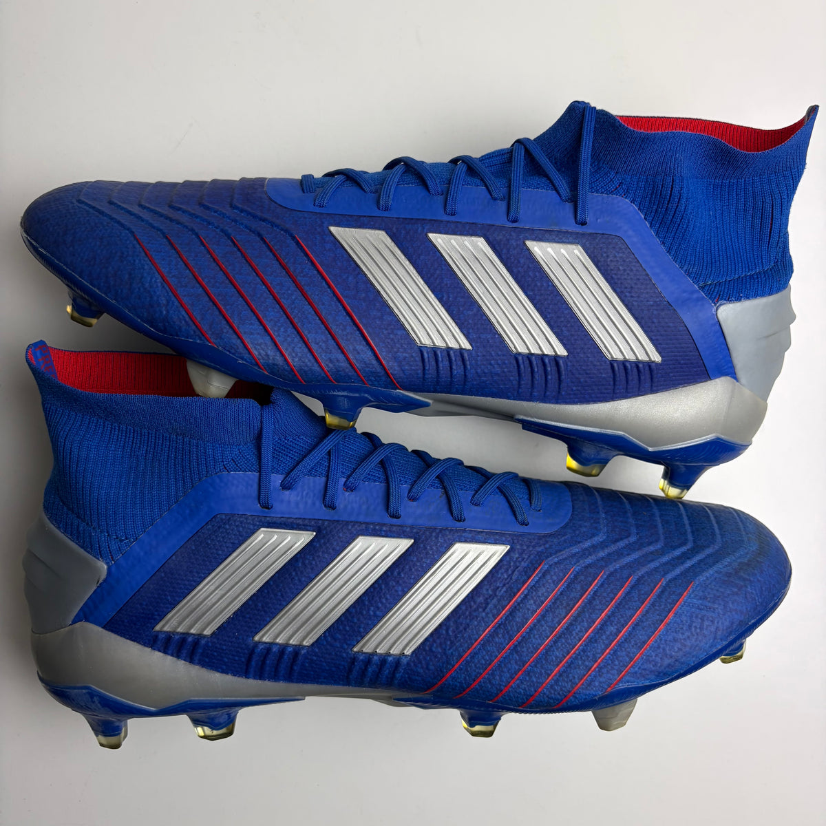 Adidas Predator 19.1 Fg Elite ‘Exhibit Bold Blue’ Football Boots Uk 10.5 Rare