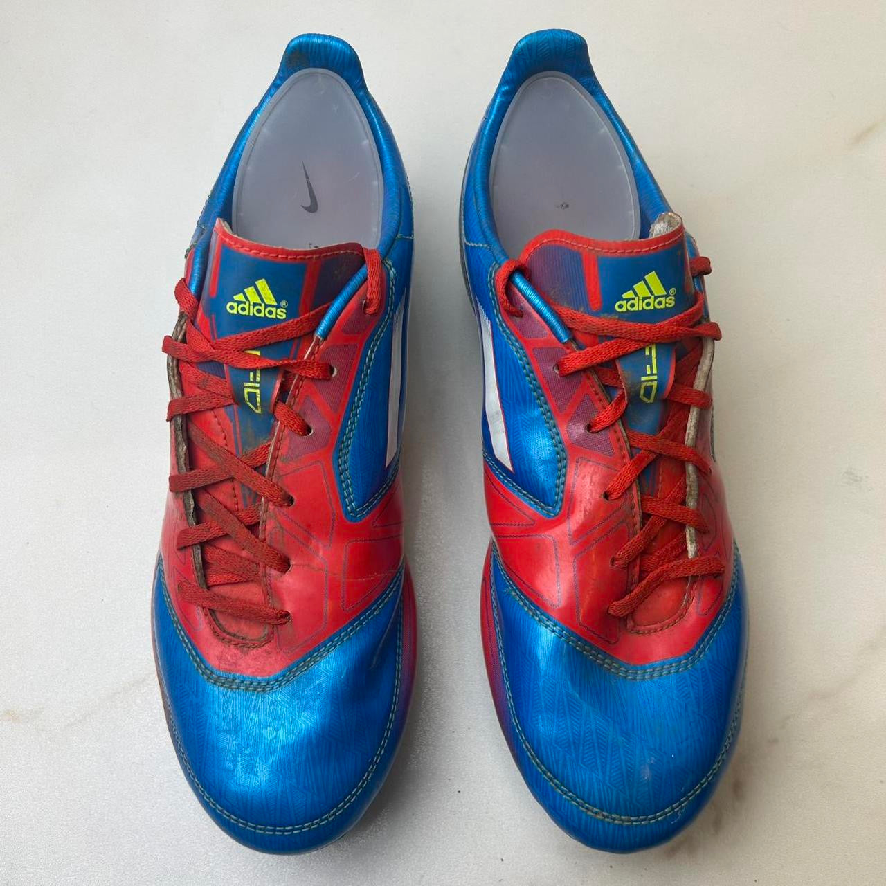 Adidas F50 F10 Sg Footballl Boots Uk 8 Rare Retro