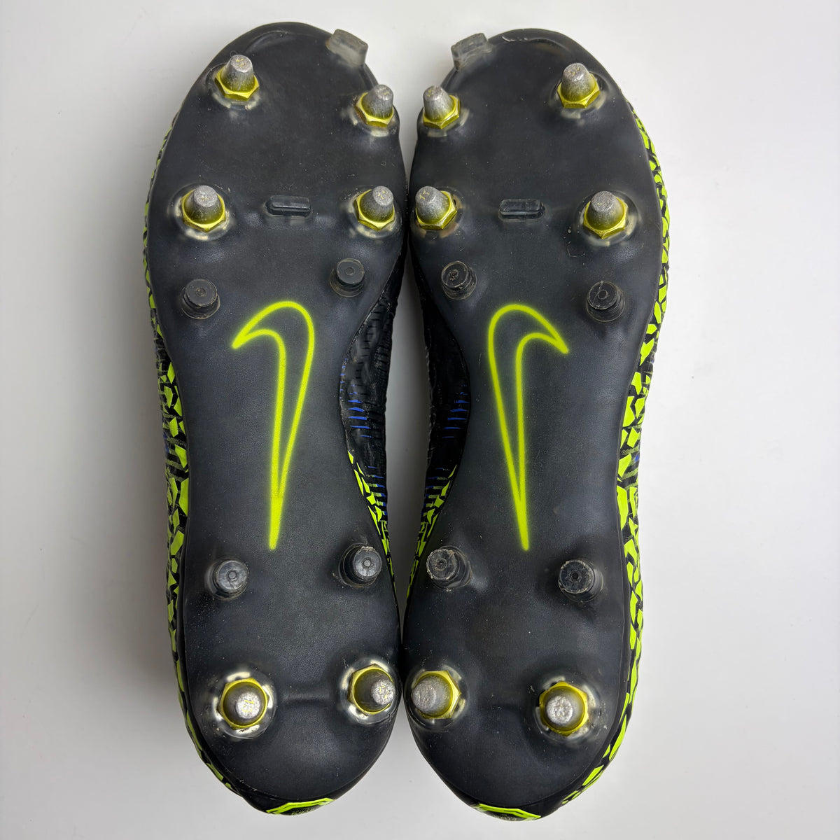 Nike Hypervenom Phinish Ii Elite Sg Anti Clog ‘Black Volt’ Football Boots Uk 8.5
