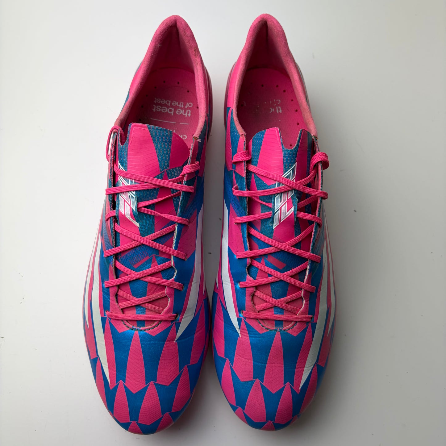 Adidas F50 Adizero Sg Football Boots Uk 9 Pink Rare