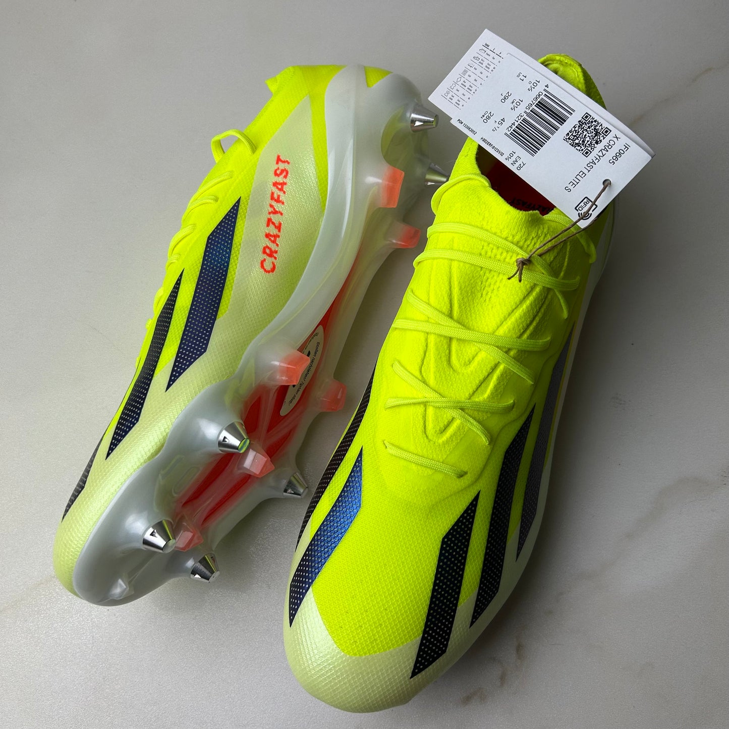 Adidas X Crazyfast .1 Sg Elite Football Boots Uk 10.5