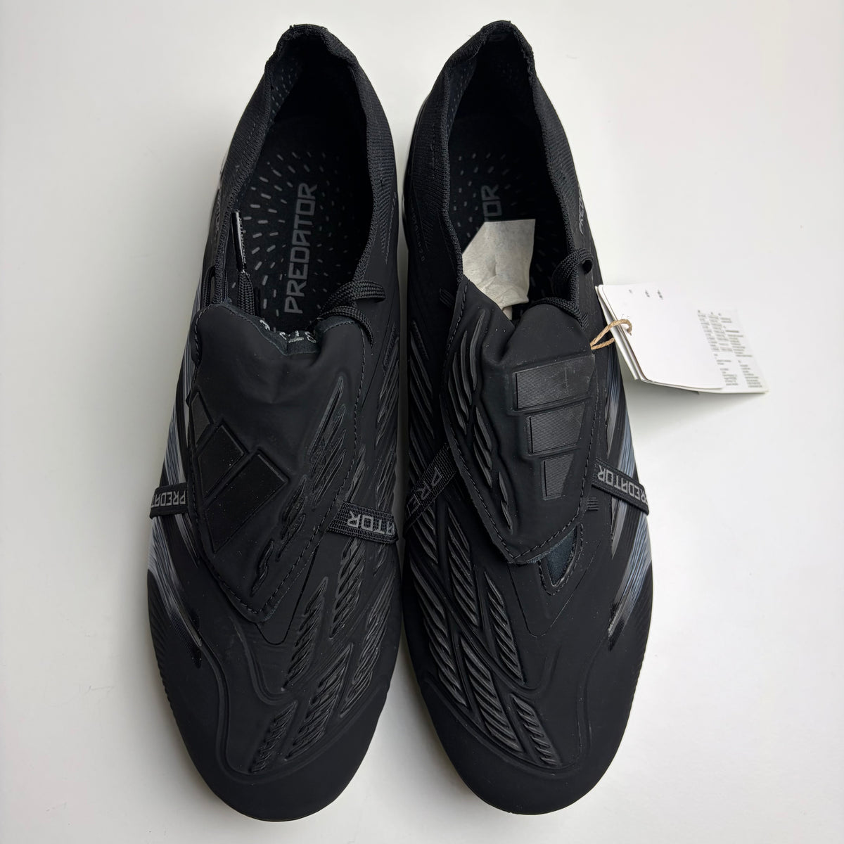 Adidas Predator Elite Fg Tongue ‘Nightstrike Black’ Football Boots Uk 9 New
