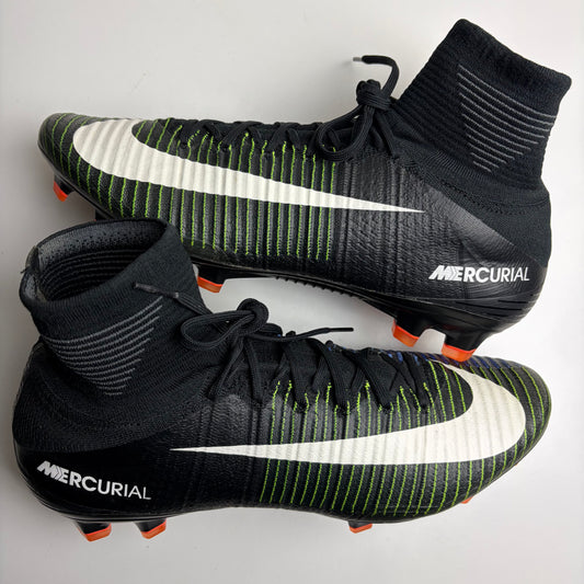 Nike Mercurial Superfly V Elite Fg Football Boots Uk ‘Black Electric’ Uk 9.5
