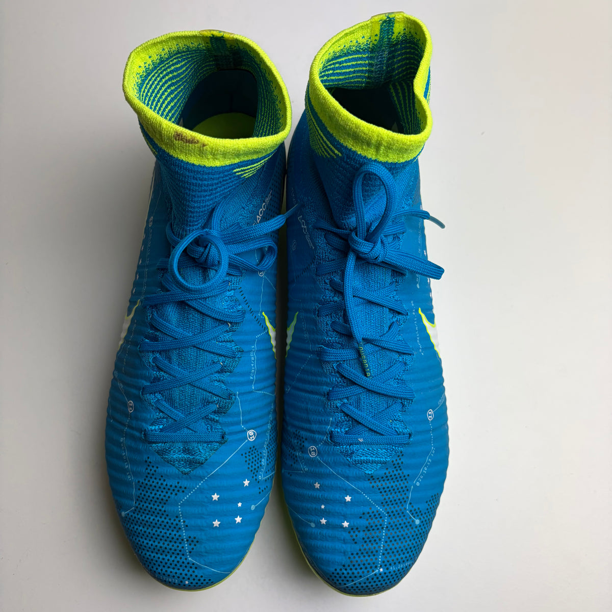 Nike Mercurial Superfly V Elite Ag Njr Neymar Football Boots Uk 9 Super Rare