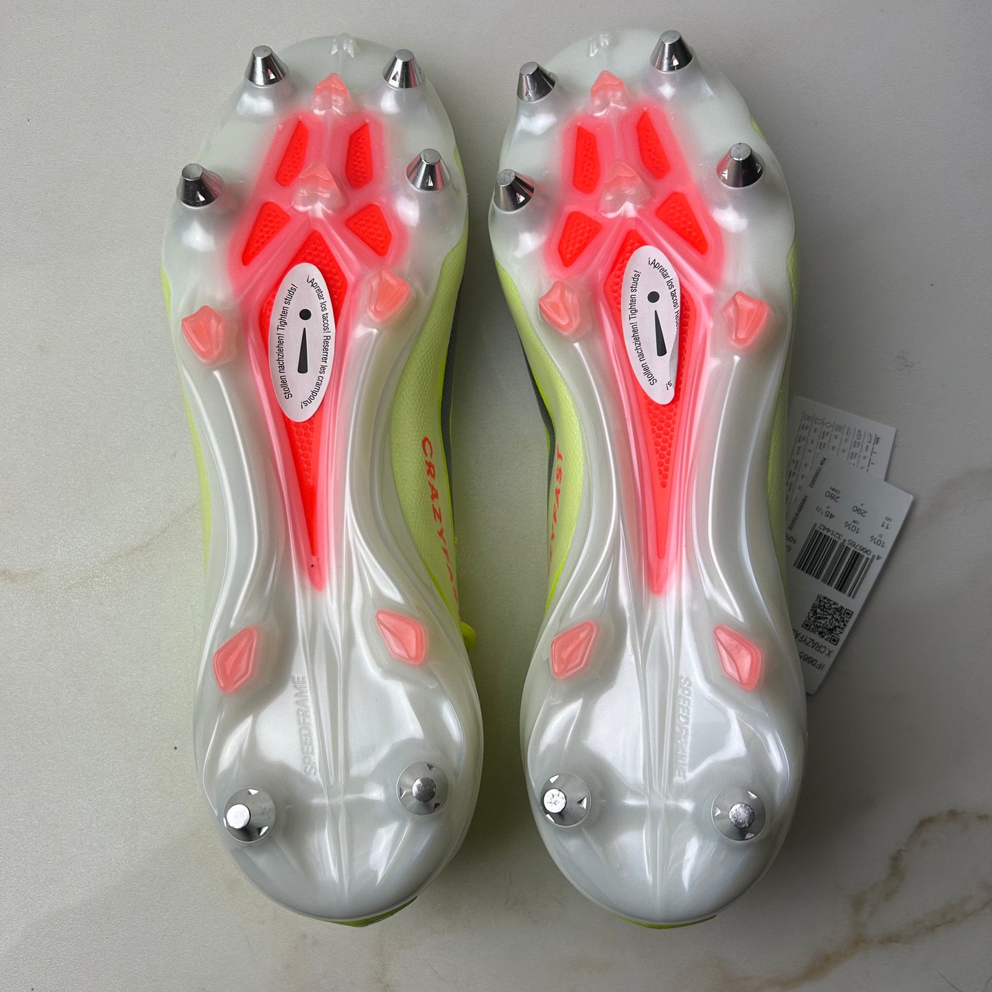 Adidas X Crazyfast .1 Sg Elite Football Boots Uk 10.5