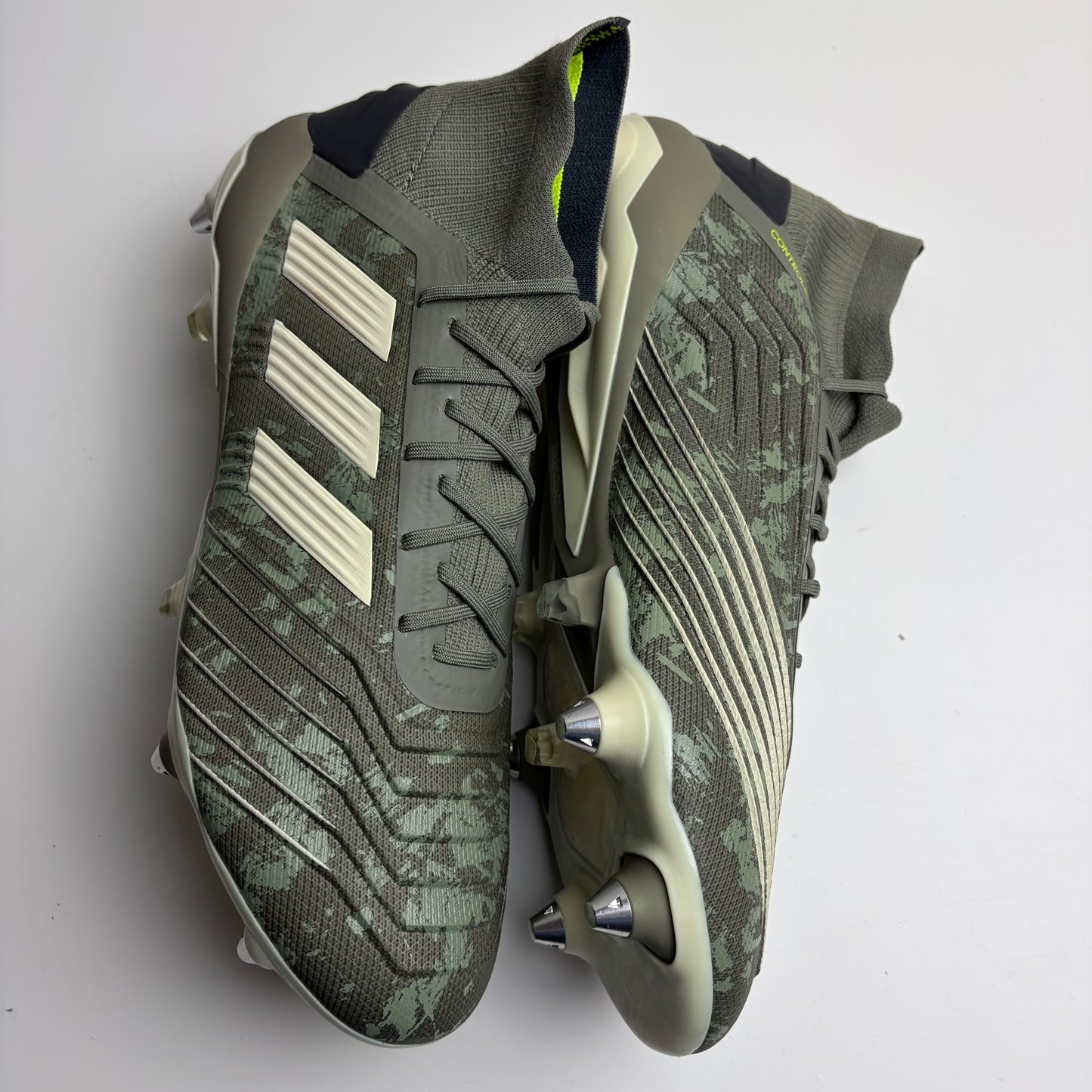 Adidas Predator 19.1 Sg Elite ‘Legacy Green’ Camouflage Football Boots Uk 9 New