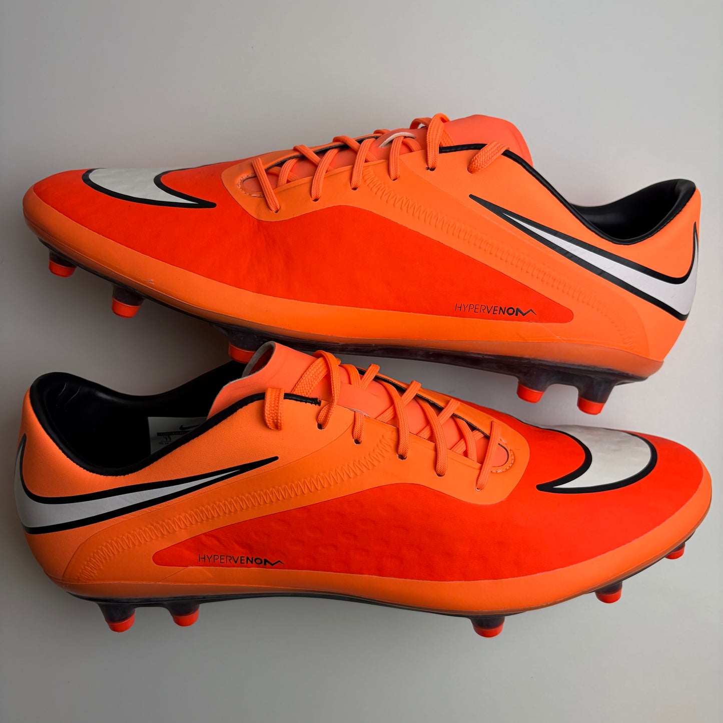 Nike Hypervenom Phatal I Fg Pro Football Boots Uk 10 Rare Orange