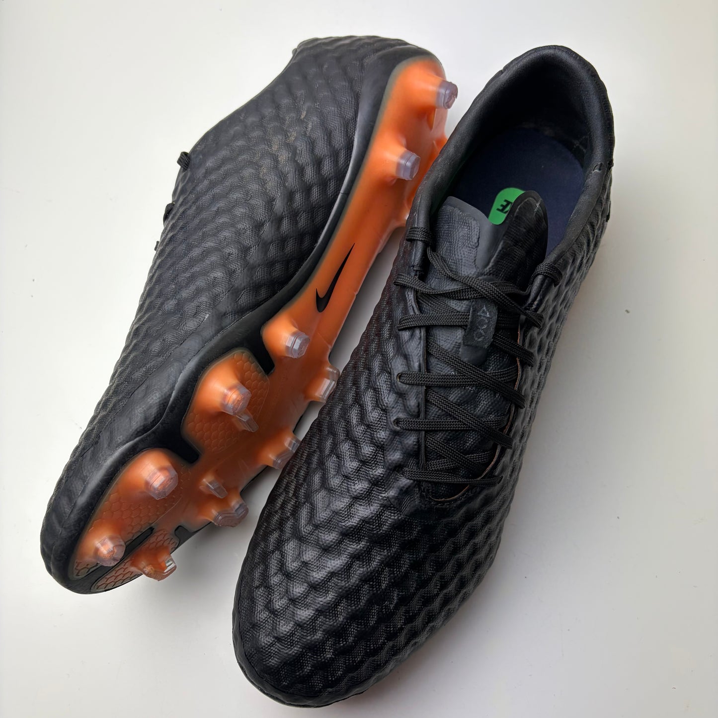 Nike Hypervenom Phantom 3 RGN Fg Elite Football Boots Uk 10 Blackout