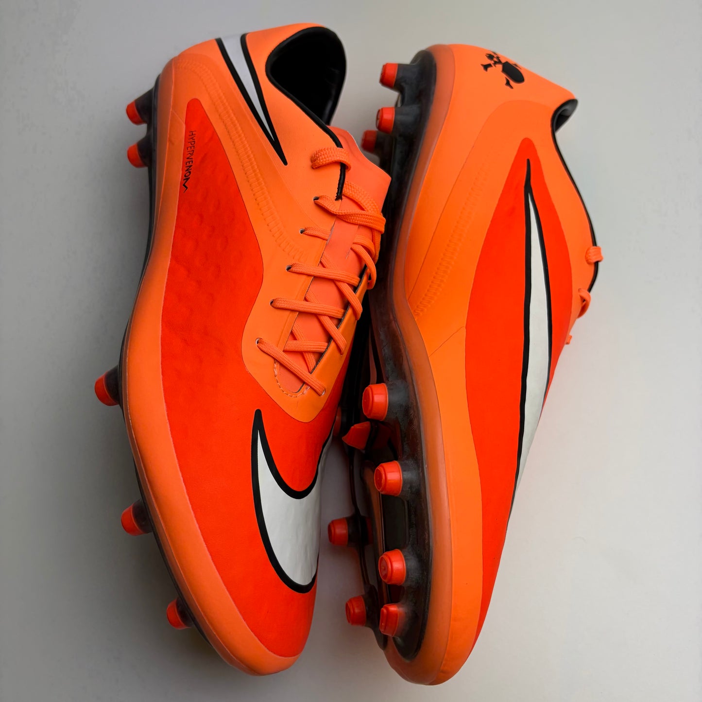 Nike Hypervenom Phatal I Fg Pro Football Boots Uk 10 Rare Orange