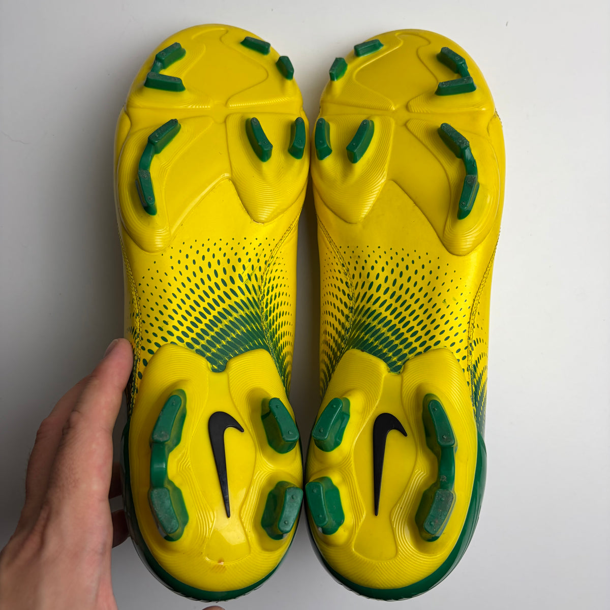 Nike Mercurial Talaria Iii R9 Yellow Brazil Football Boots Uk 10 Retro So Rare