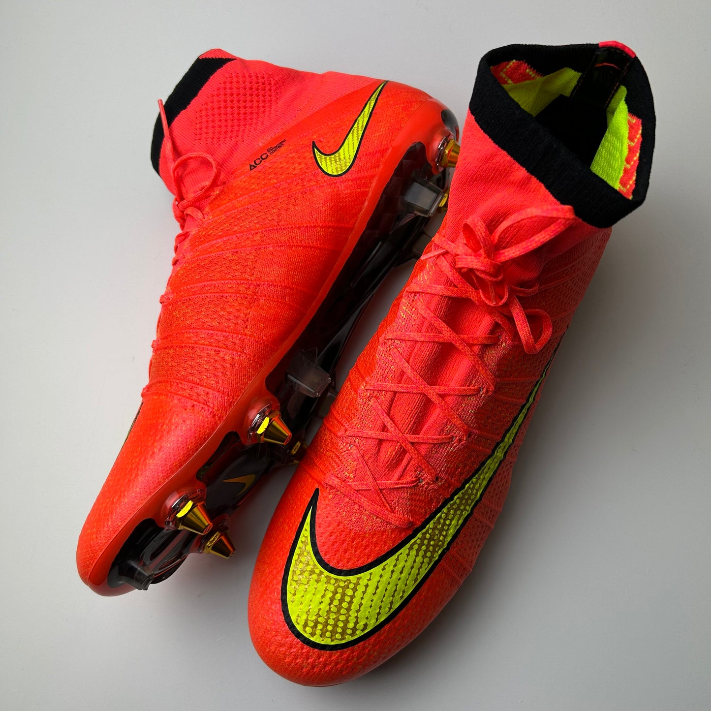 Nike Mercurial Superfly IV Sg Elite Football Boots Uk 9 Red