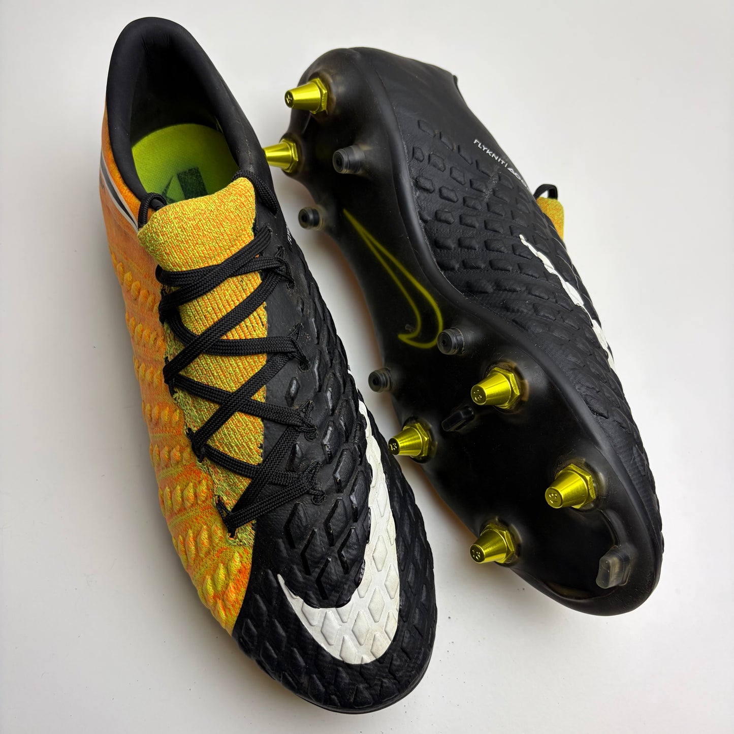 Nike Hypervenom Phantom Iii Sg Elite ‘Laser Orange’ Football Boots Uk 7 Rare