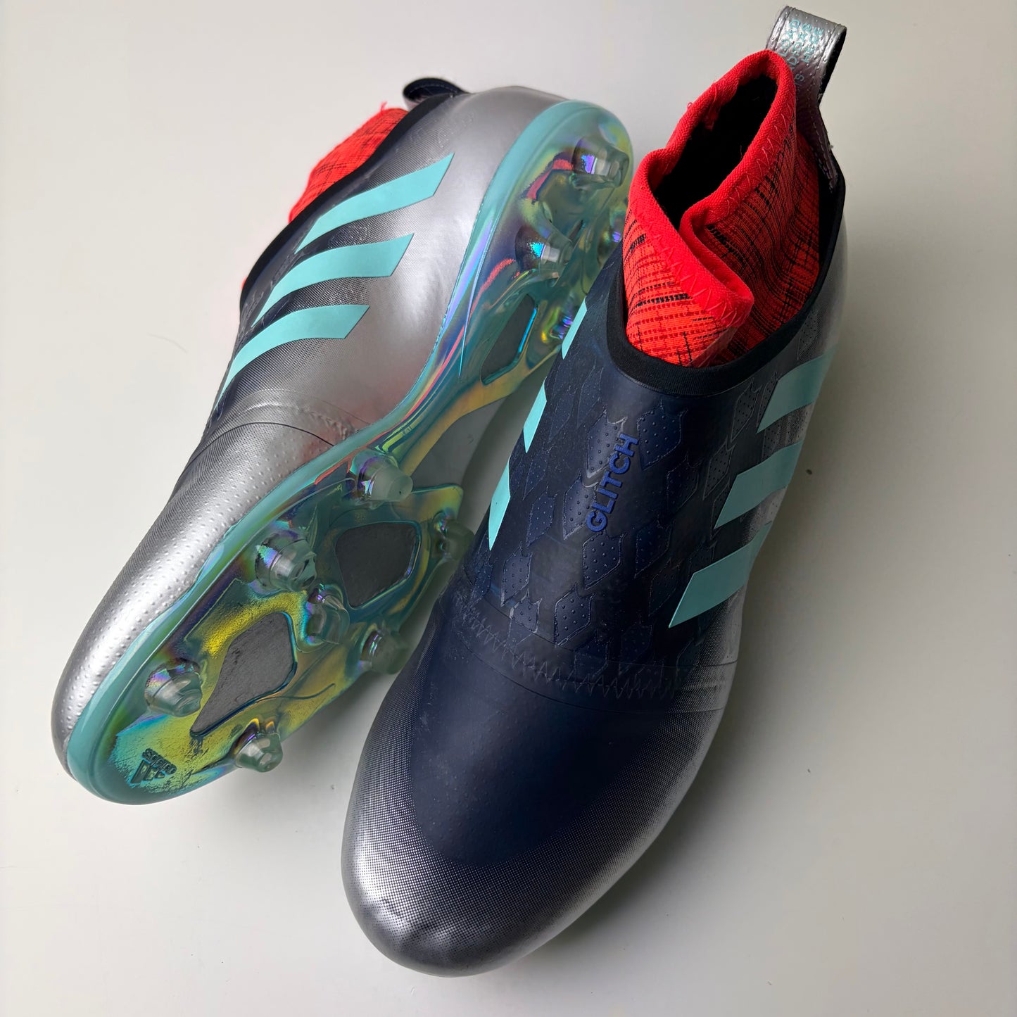 Adidas Glitch Outerskin And Innerskin Football Boots Uk 8.5