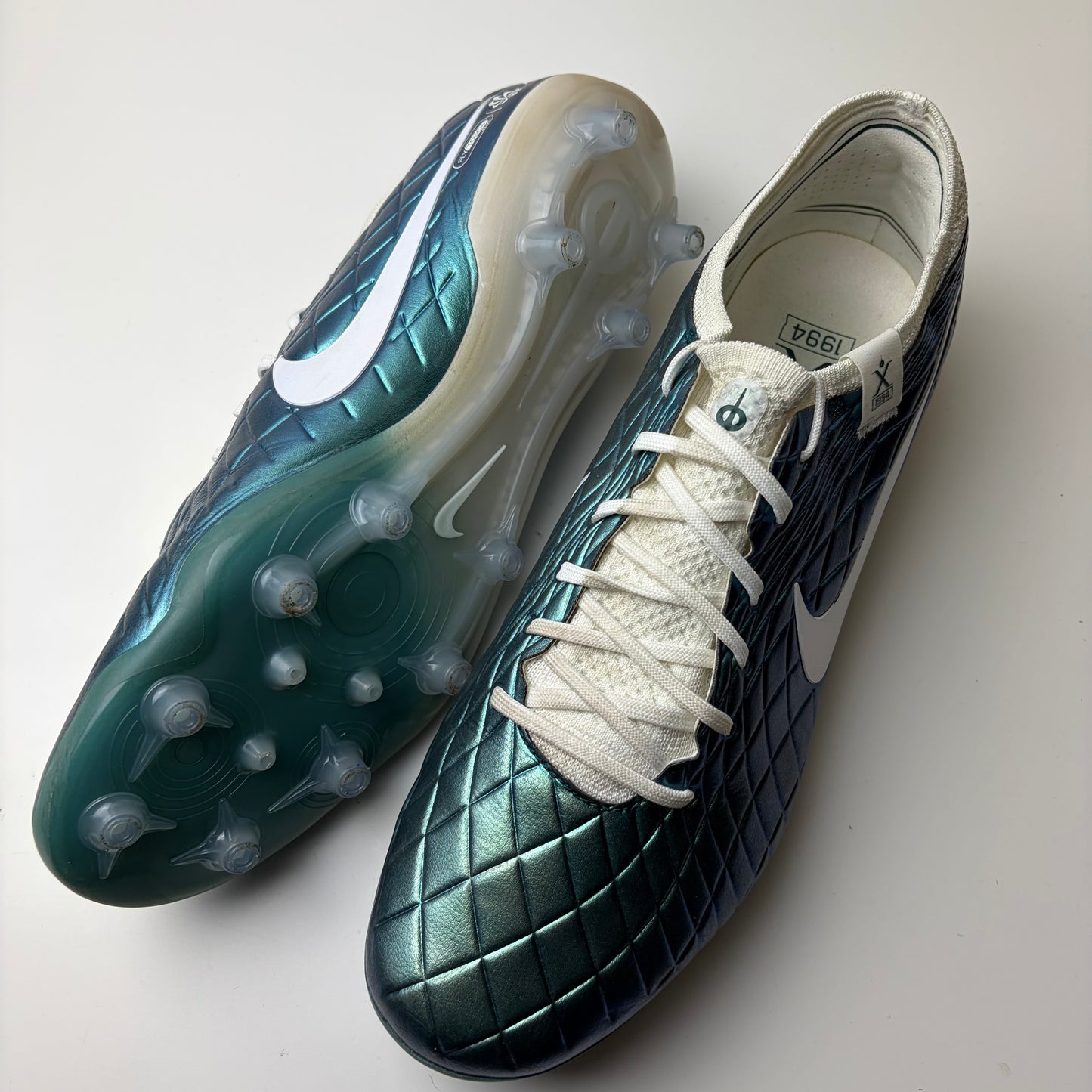 Nike Tiempo Legend 10 Elite Ag-Pro Emerald Limited Edition Football Boots Uk 10