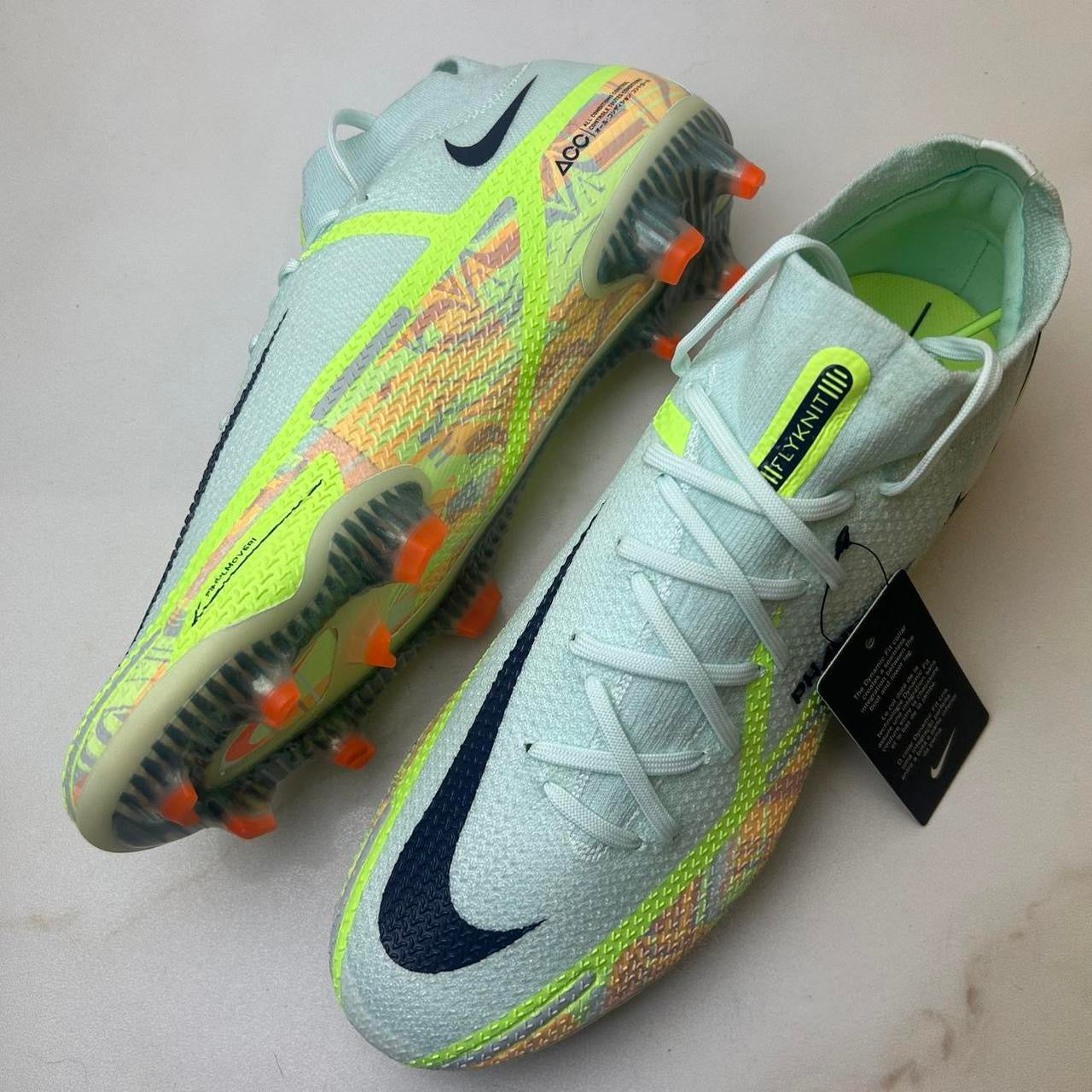 Nike Phantom Gt2 Elite Fg ‘Barely Green’ Football Boots Uk 8.5
