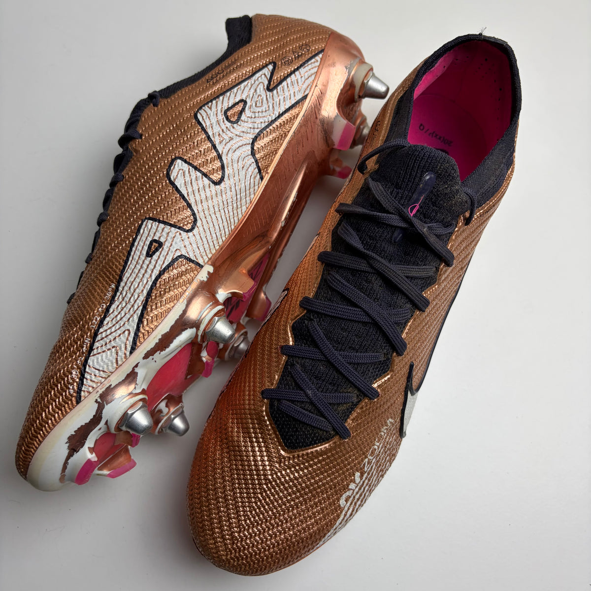 Nike Mercurial Vapor 15 Elite Sg Pro Football Boots ‘Metallic Copper’ Uk 8 Rare